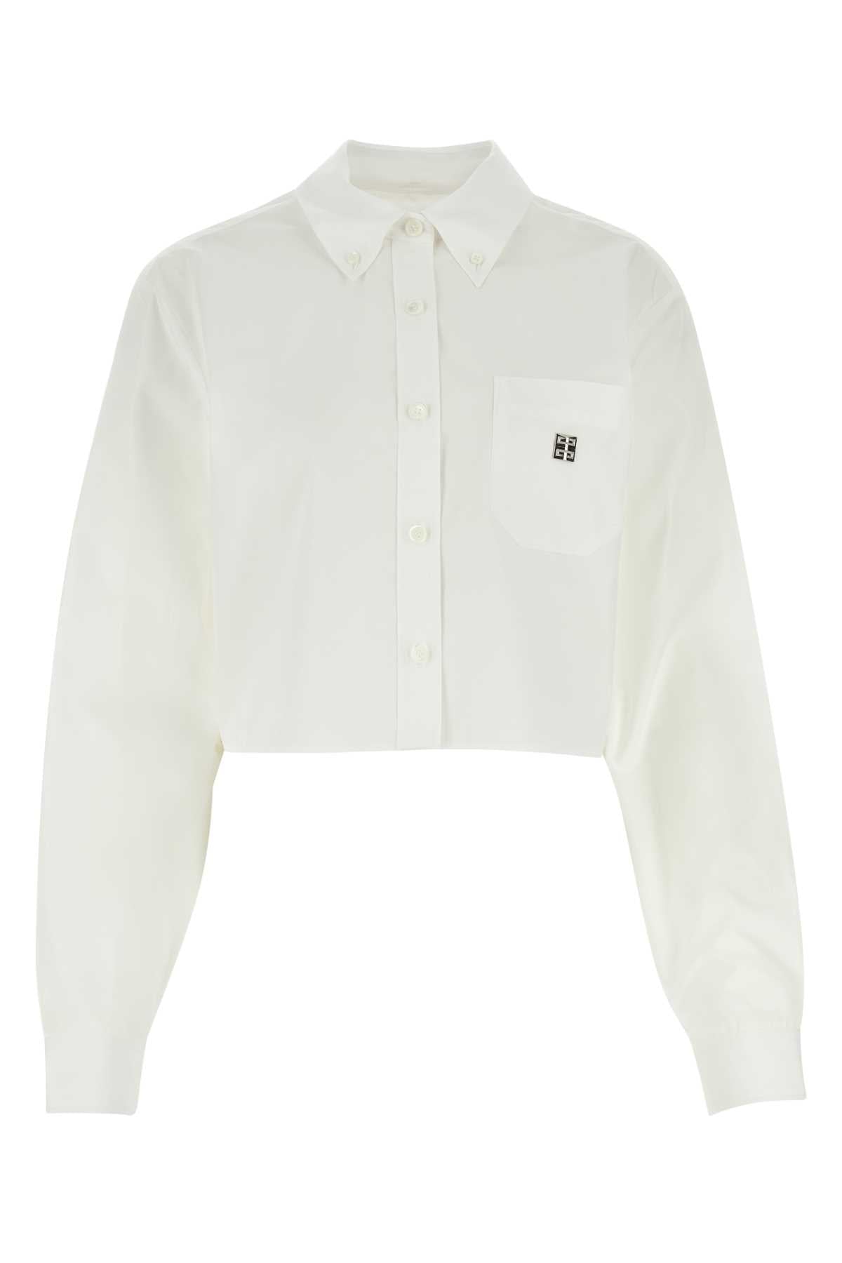 GIVENCHY Classic Poplin Shirt Jacket for Women - SS24