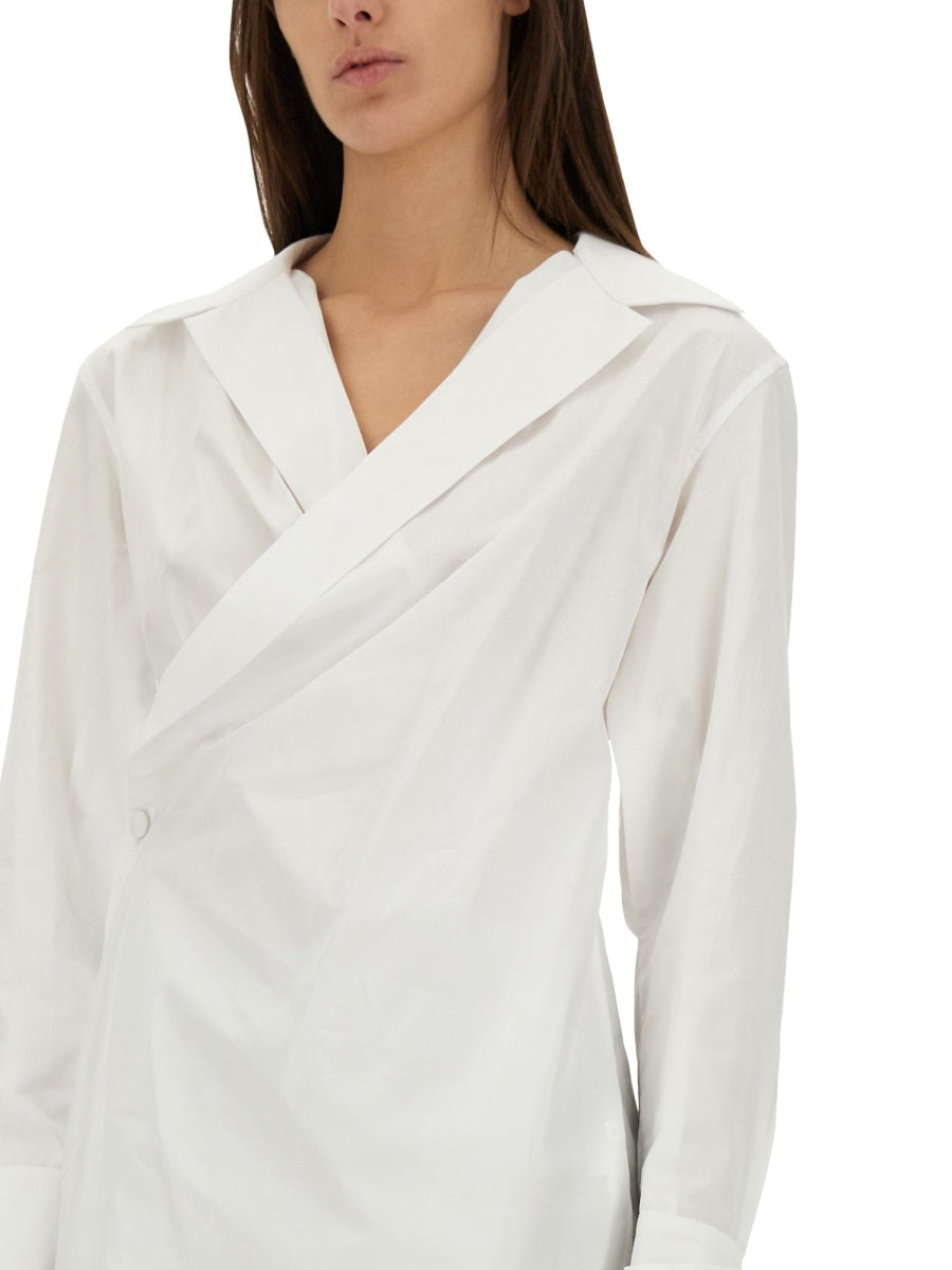 GIVENCHY Wrap-Around Shirt - Size 38