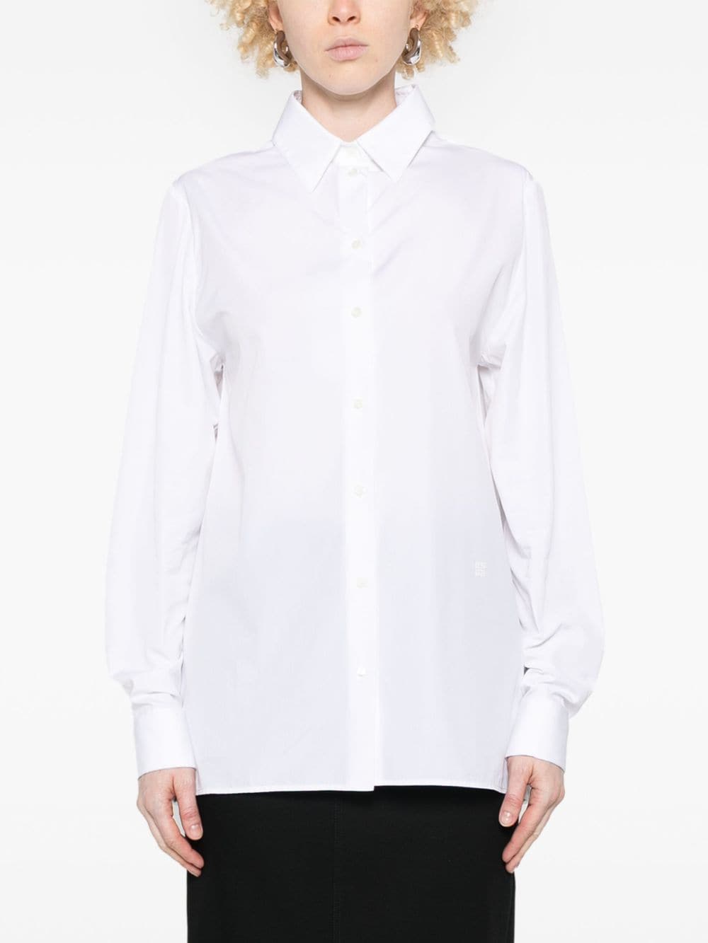 GIVENCHY Oversized Split Back Shirt