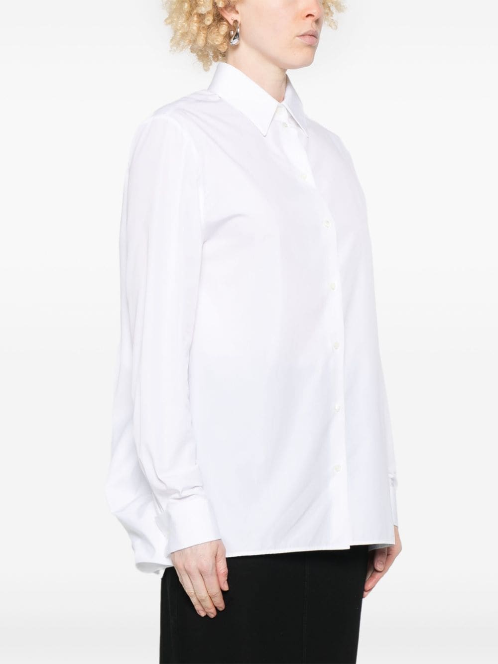 GIVENCHY Oversized Split Back Shirt