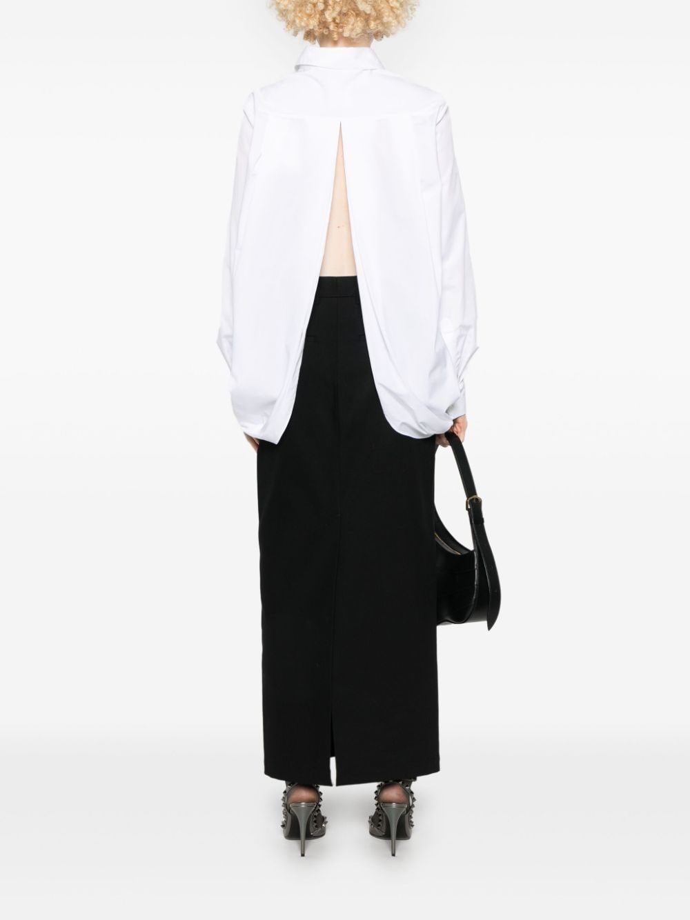 GIVENCHY Oversized Split Back Shirt