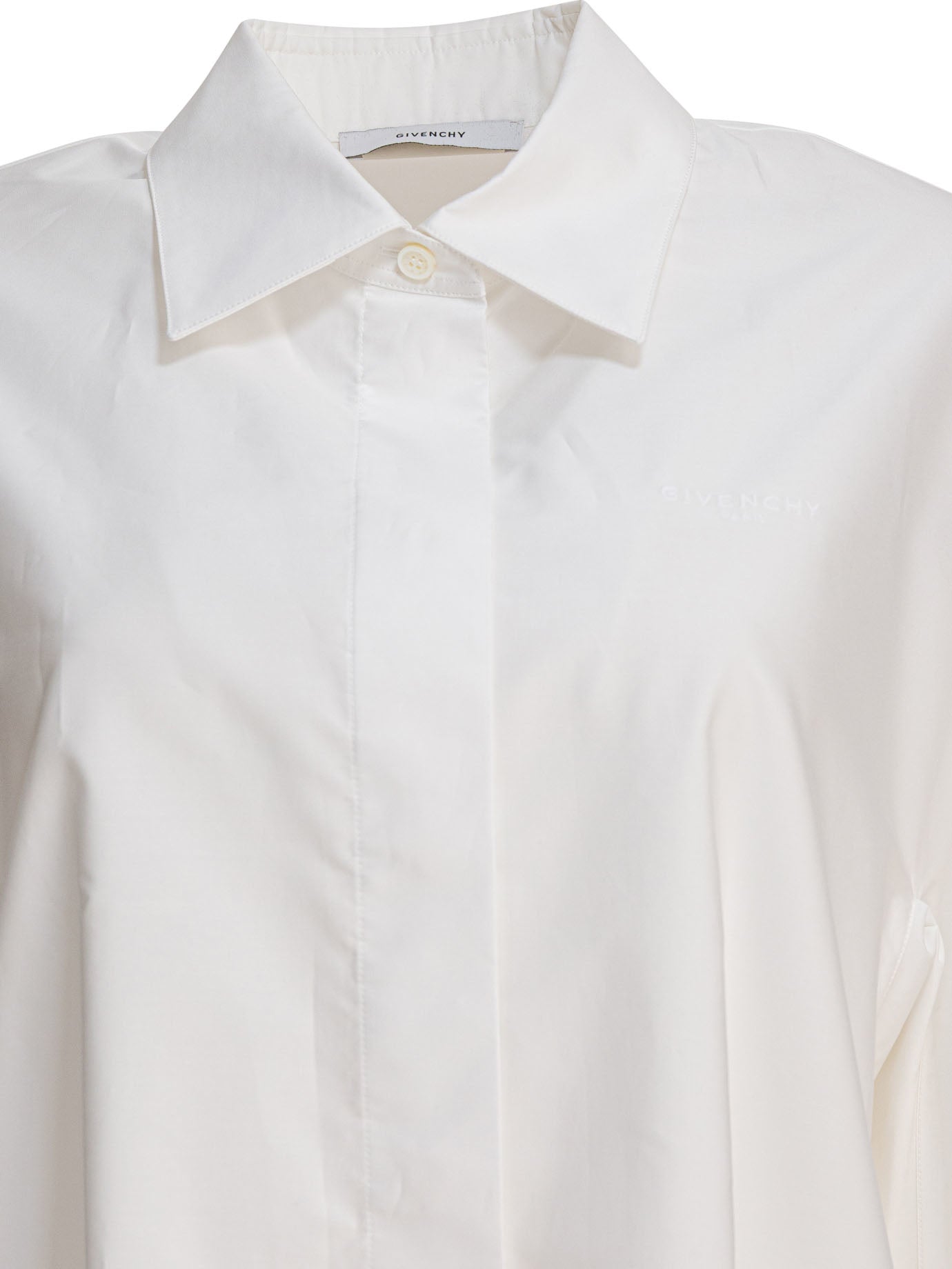 GIVENCHY Cocoon Shirt with Turned Sleeves - FW25