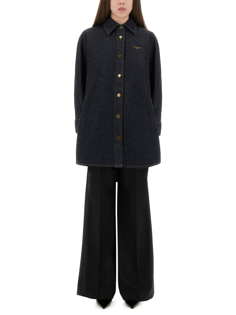 GIVENCHY Classic Denim Shirt for Women