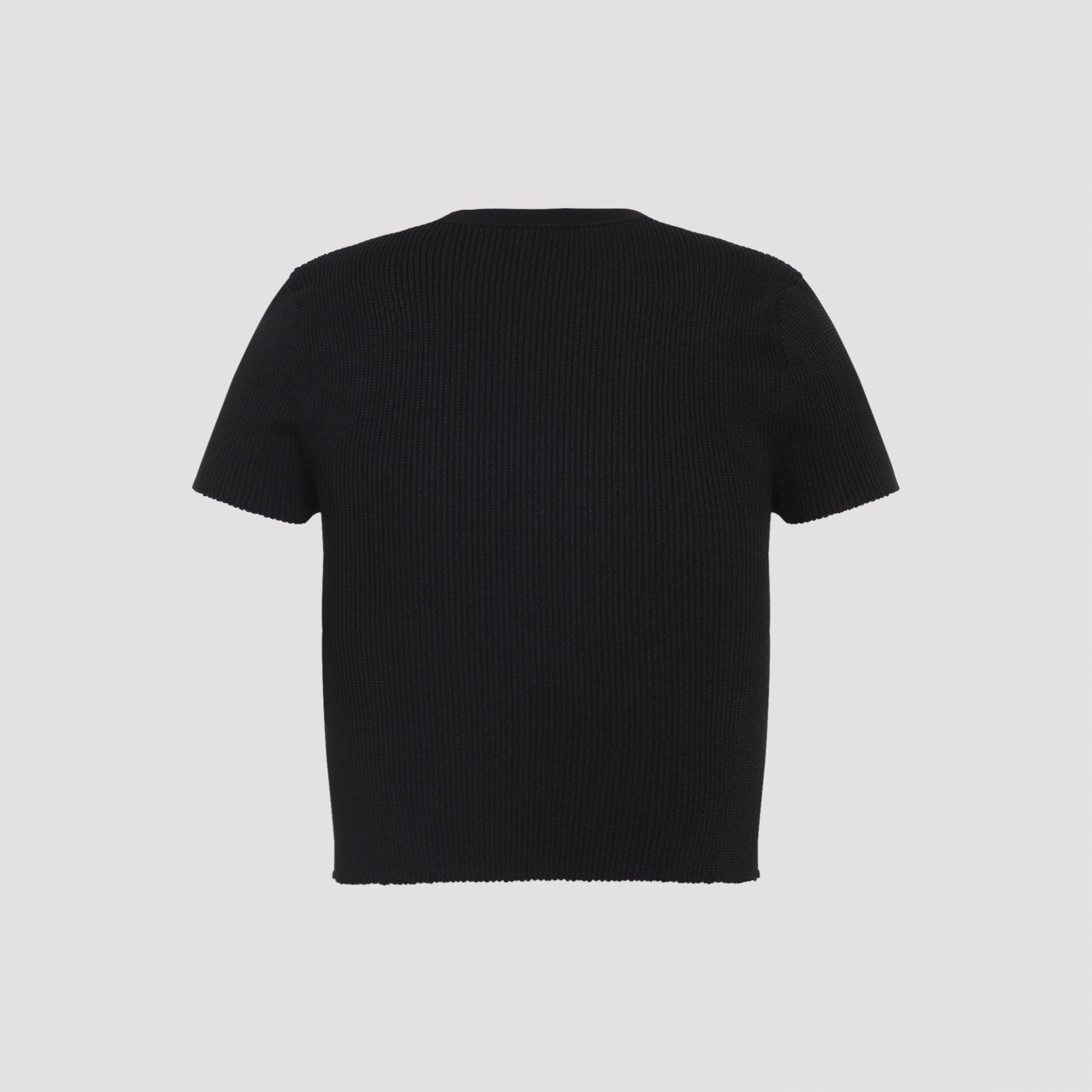 GIVENCHY Thin Ribbed Mini Crop Top