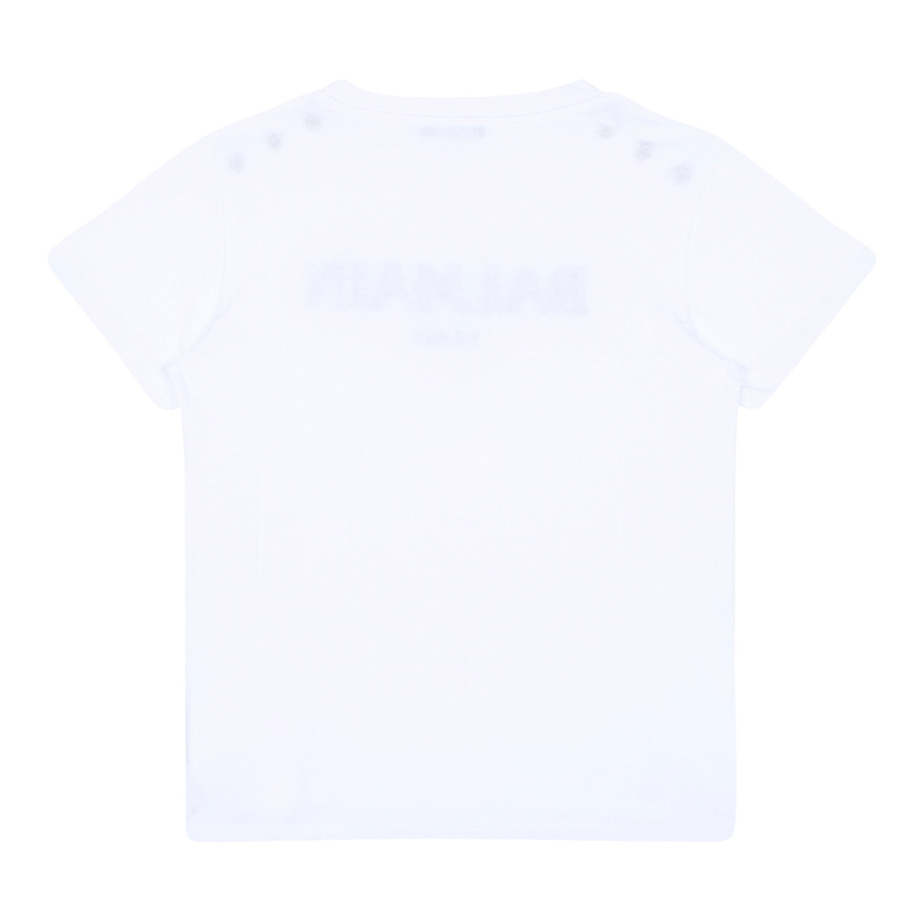 BALMAIN KIDS Mini Cotton T-Shirt for Girls