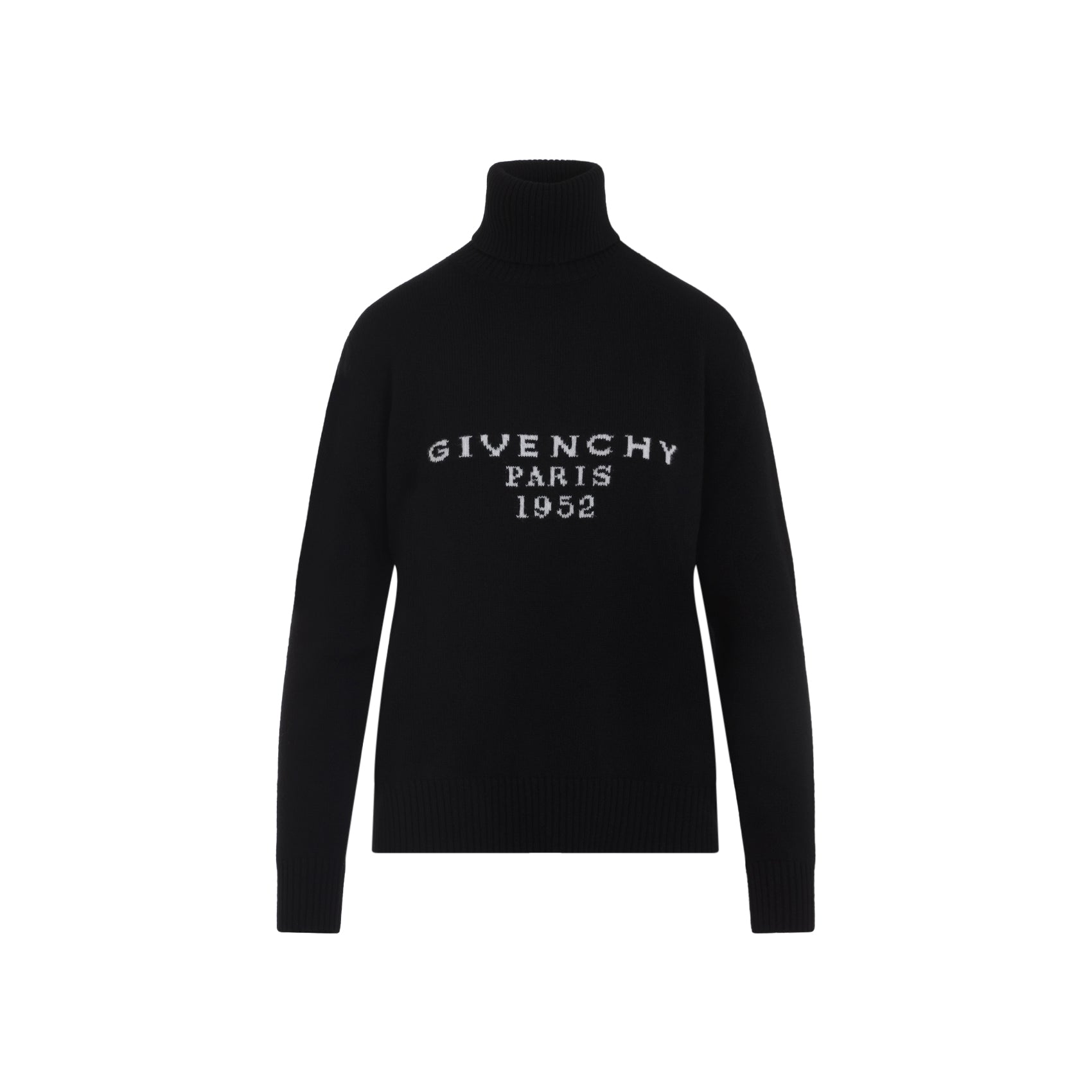 GIVENCHY High Neck Wool Blend Sweater for Women