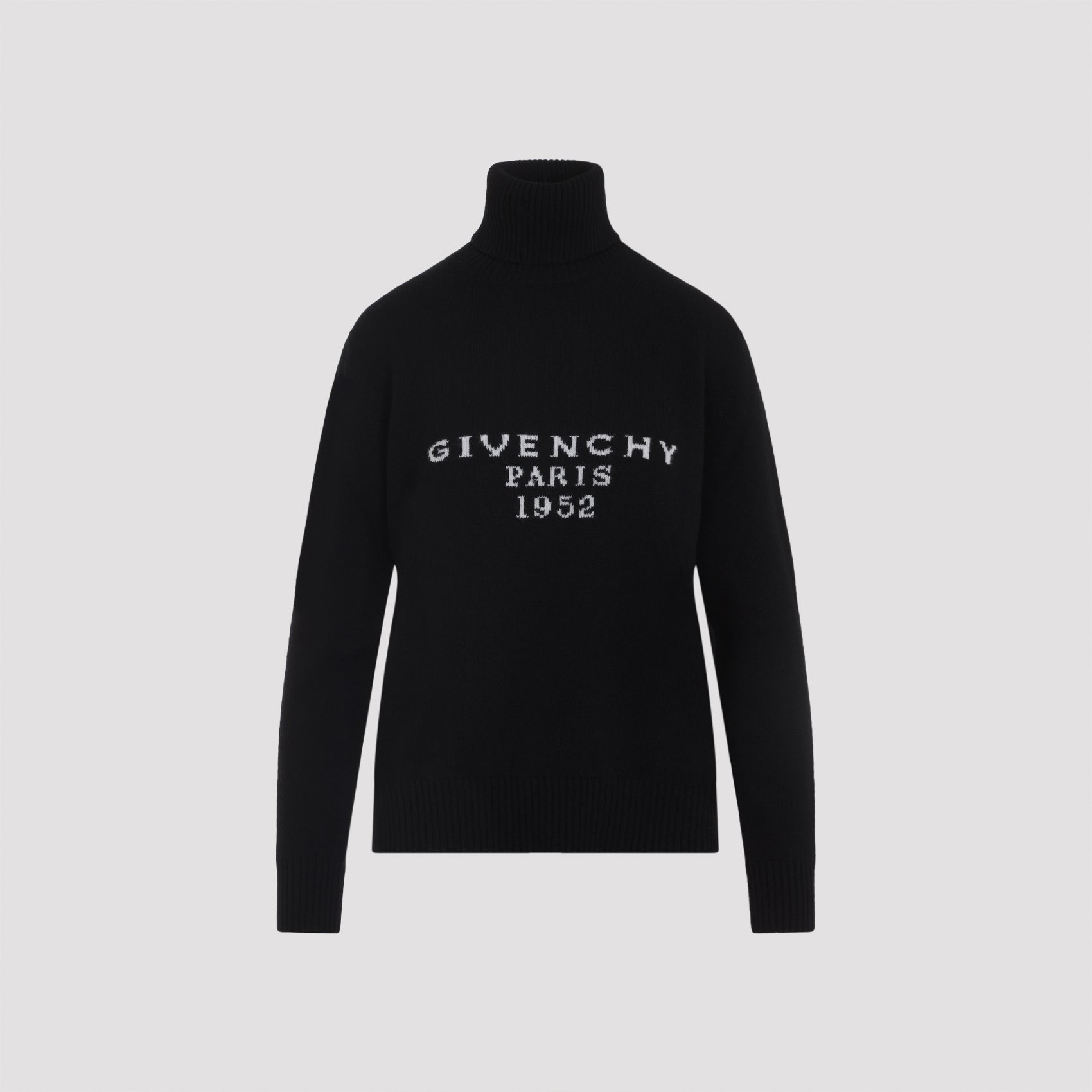 GIVENCHY High Neck Wool Blend Sweater for Women