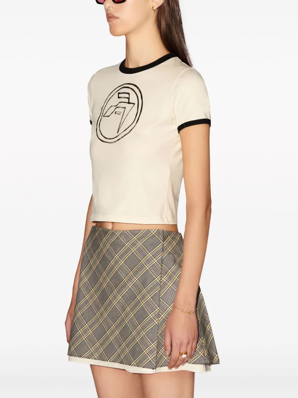 AMBUSH Mini Hand Drawn Emblem Baby Tee