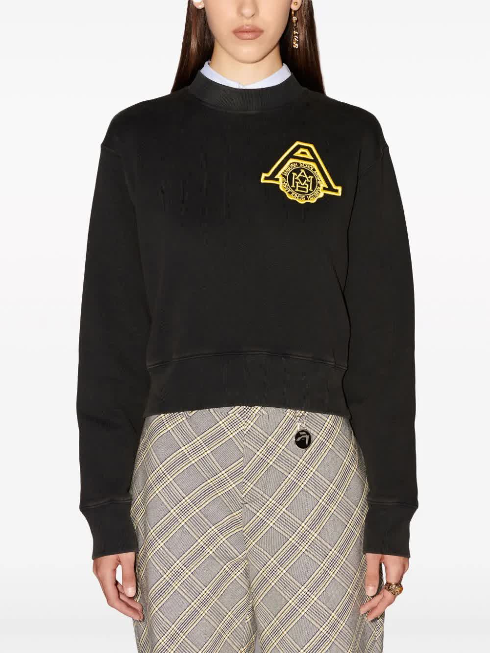 AMBUSH Scholarship Cropped Sweater - Women's Mini Style