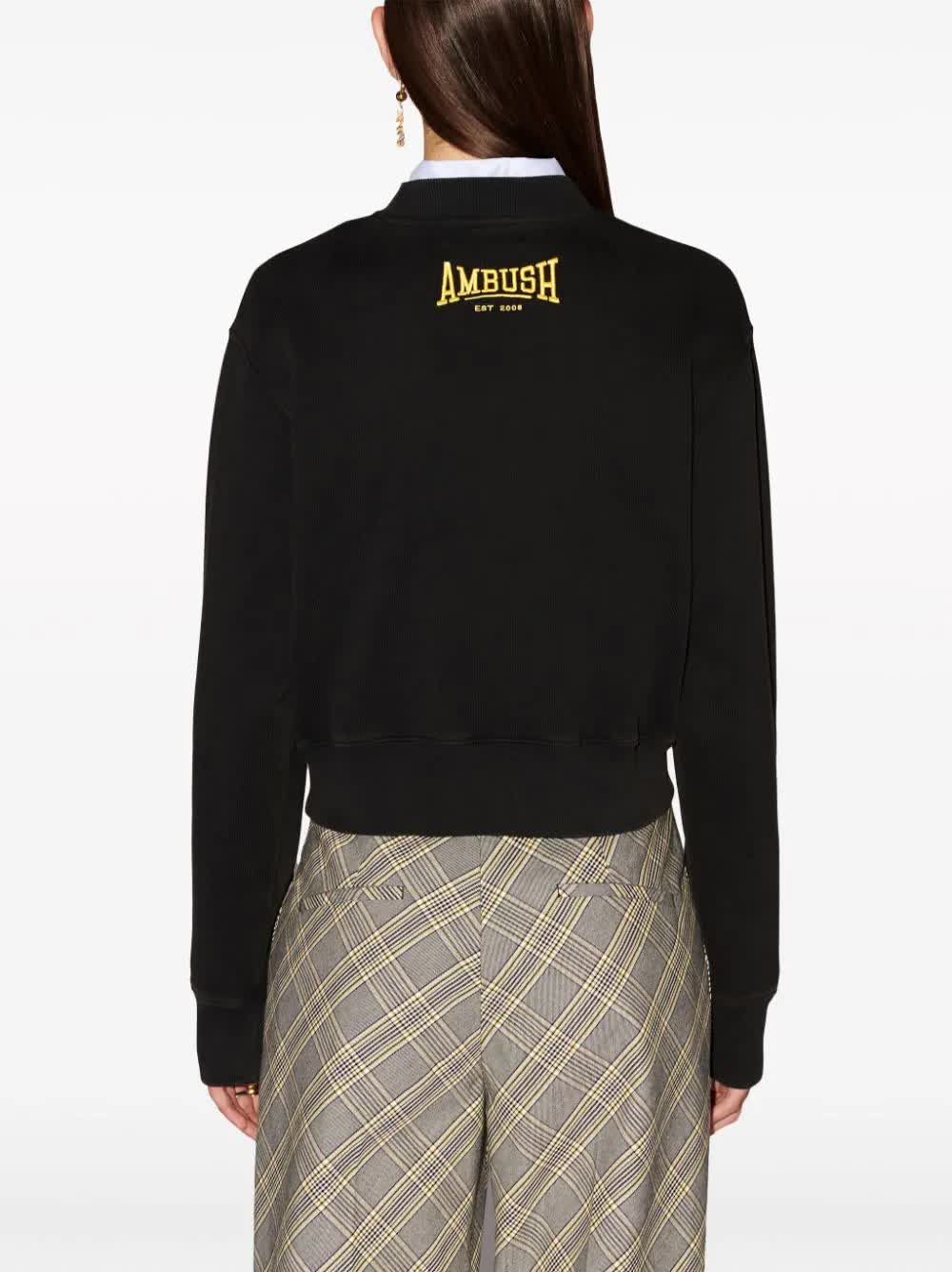 AMBUSH Scholarship Cropped Sweater - Women's Mini Style