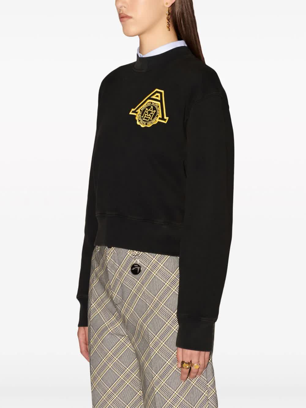 AMBUSH Scholarship Cropped Sweater - Women's Mini Style