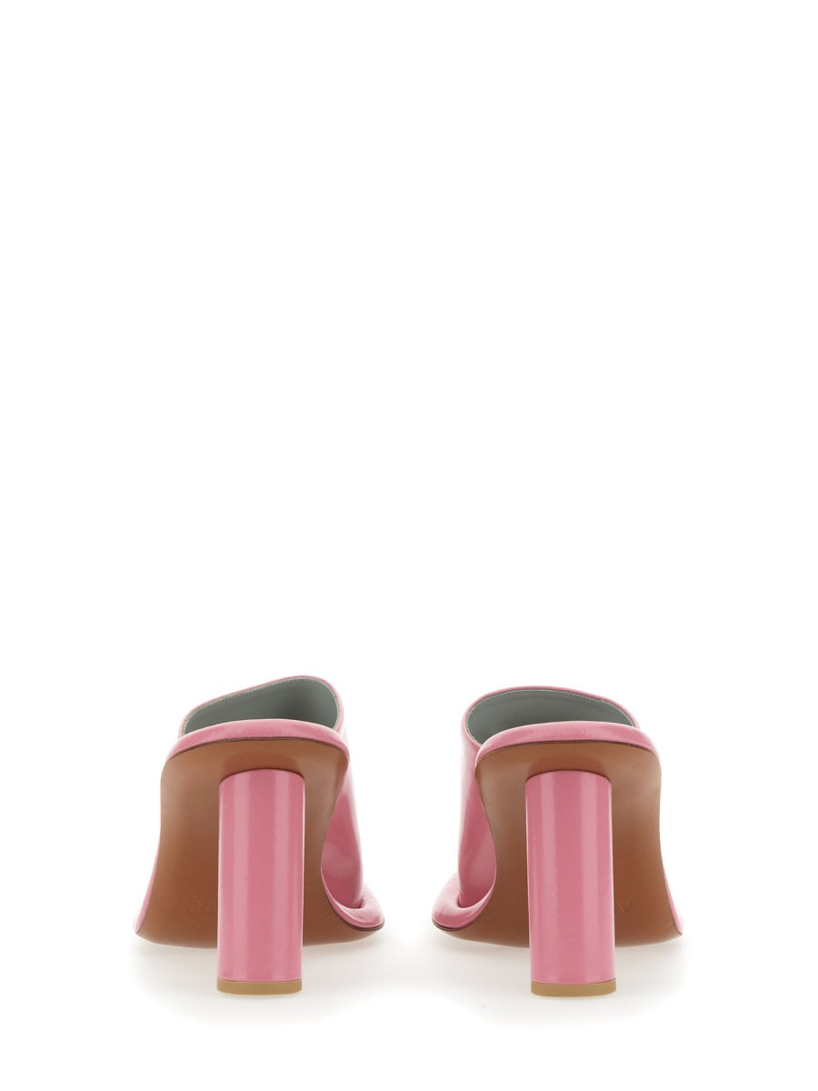AMBUSH Mini CUSHION Pumps with Elevated Heel