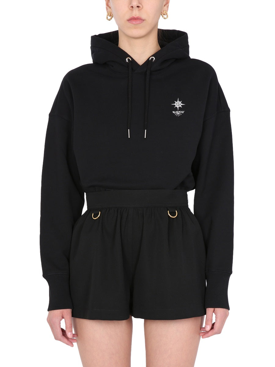 GIVENCHY Women’s Oversize Fit Hoodie Sweatshirt
