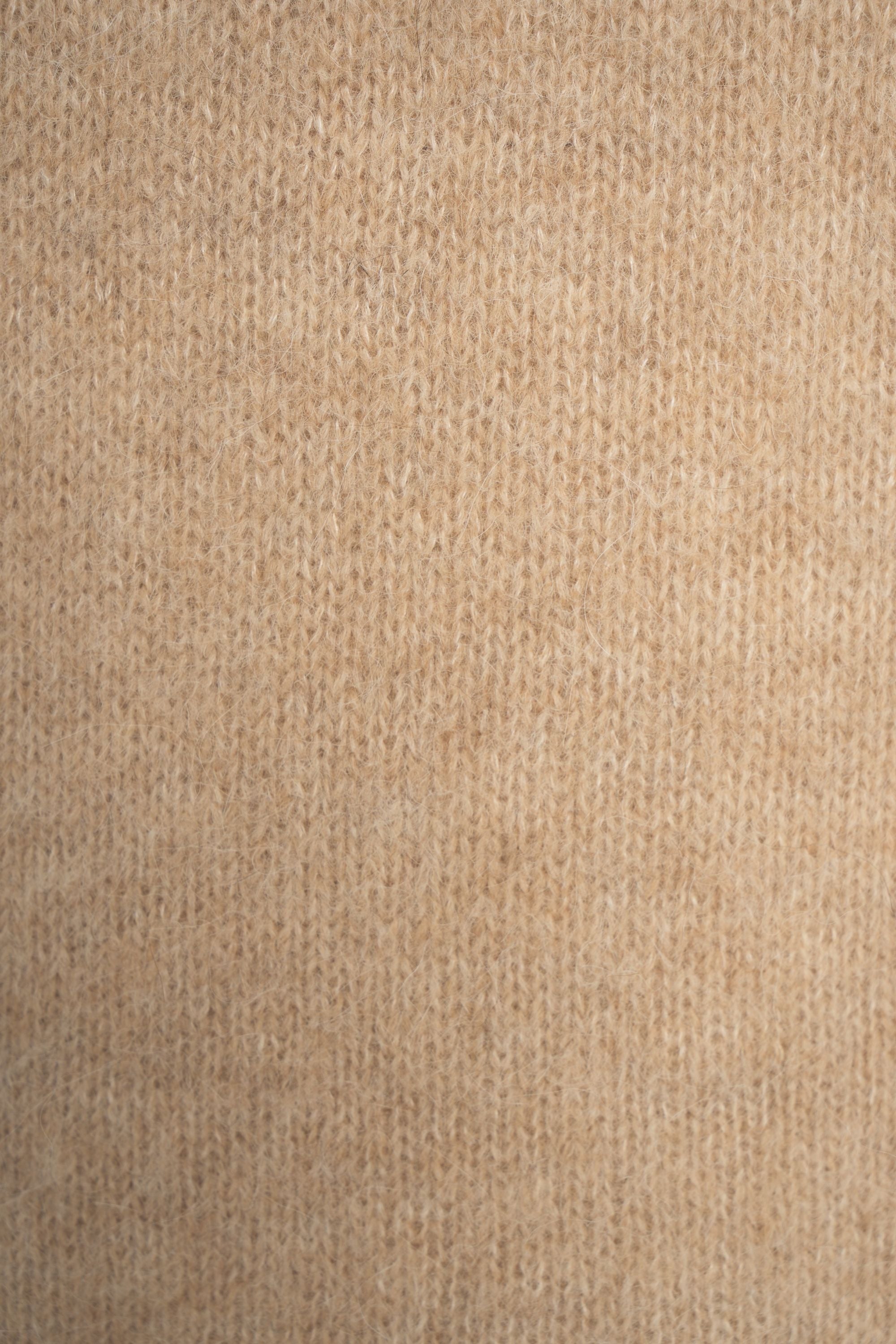 BY AYLIN KOENIG Relaxed Alpaca Blend Sweater with Three-Quarter Sleeves