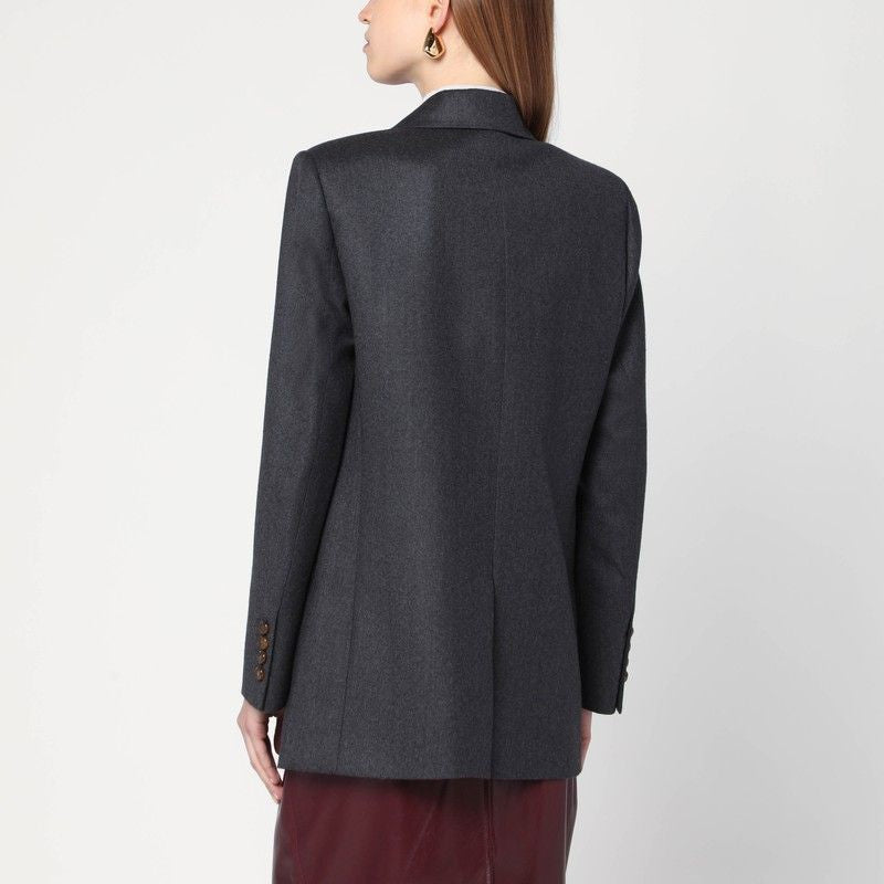 BLAZE MILANO Wool Double-Breasted Blazer