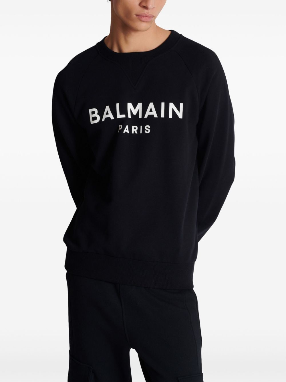 BALMAIN Crewneck Sweatshirt for Men - Size 48 IT