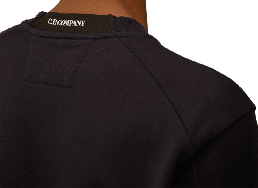 CP COMPANY Men's Medium-Weight Brushed Cotton Sweatshirt