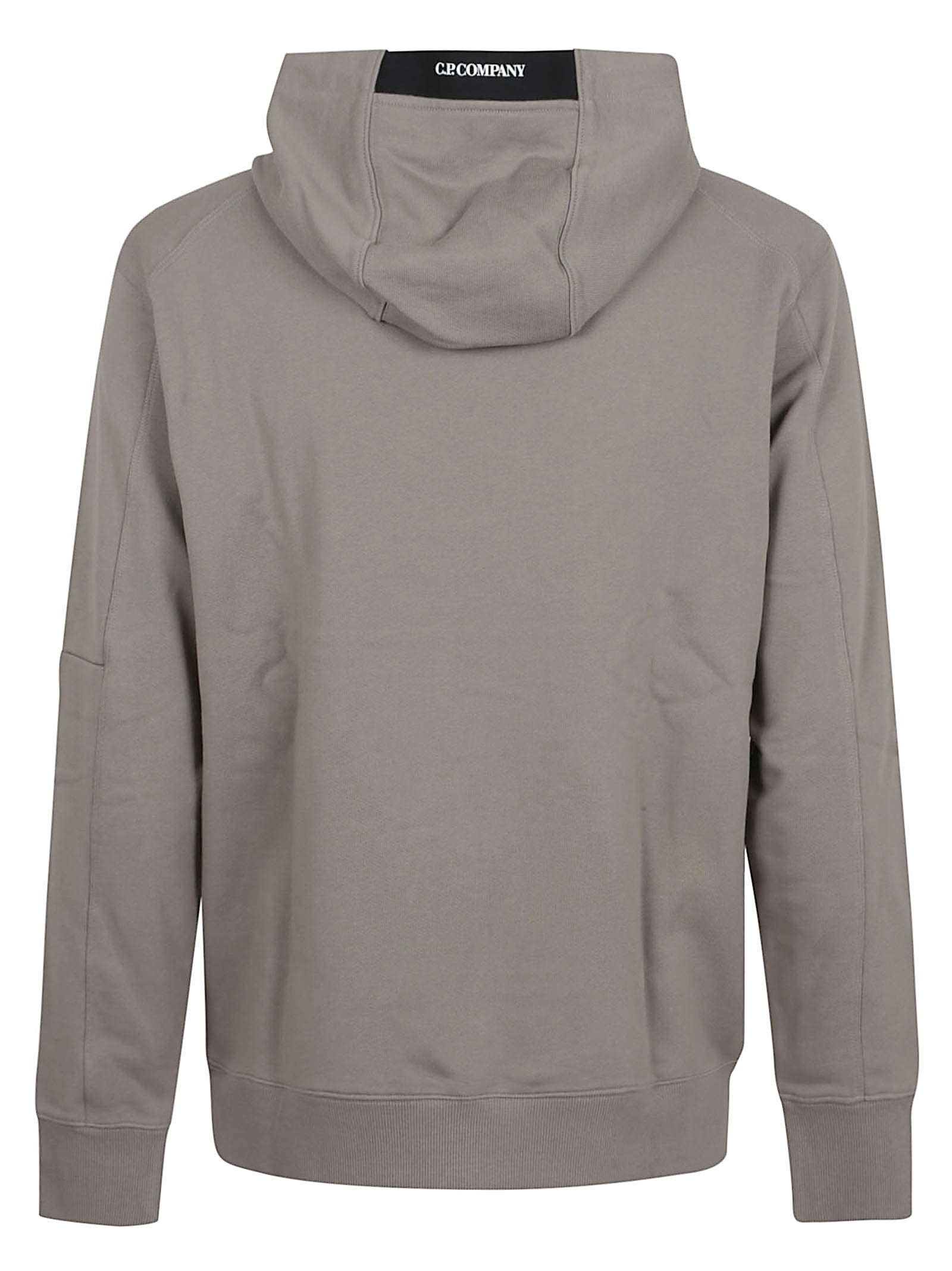 C.P. COMPANY Regular Fit Hooded Sweatshirt with Unique Lens Detail