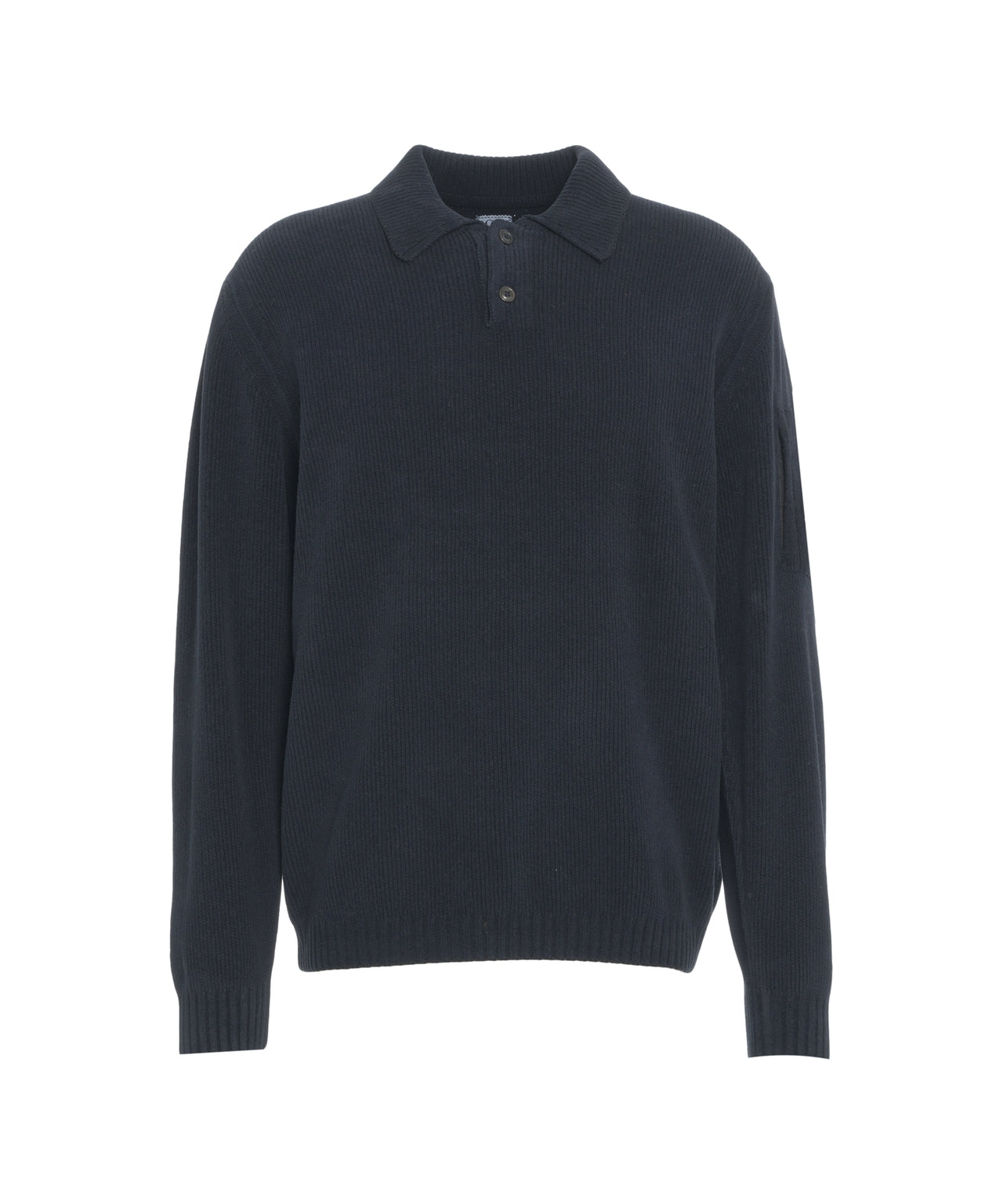 C.P. COMPANY Men's Long Sleeve Polo Sweater