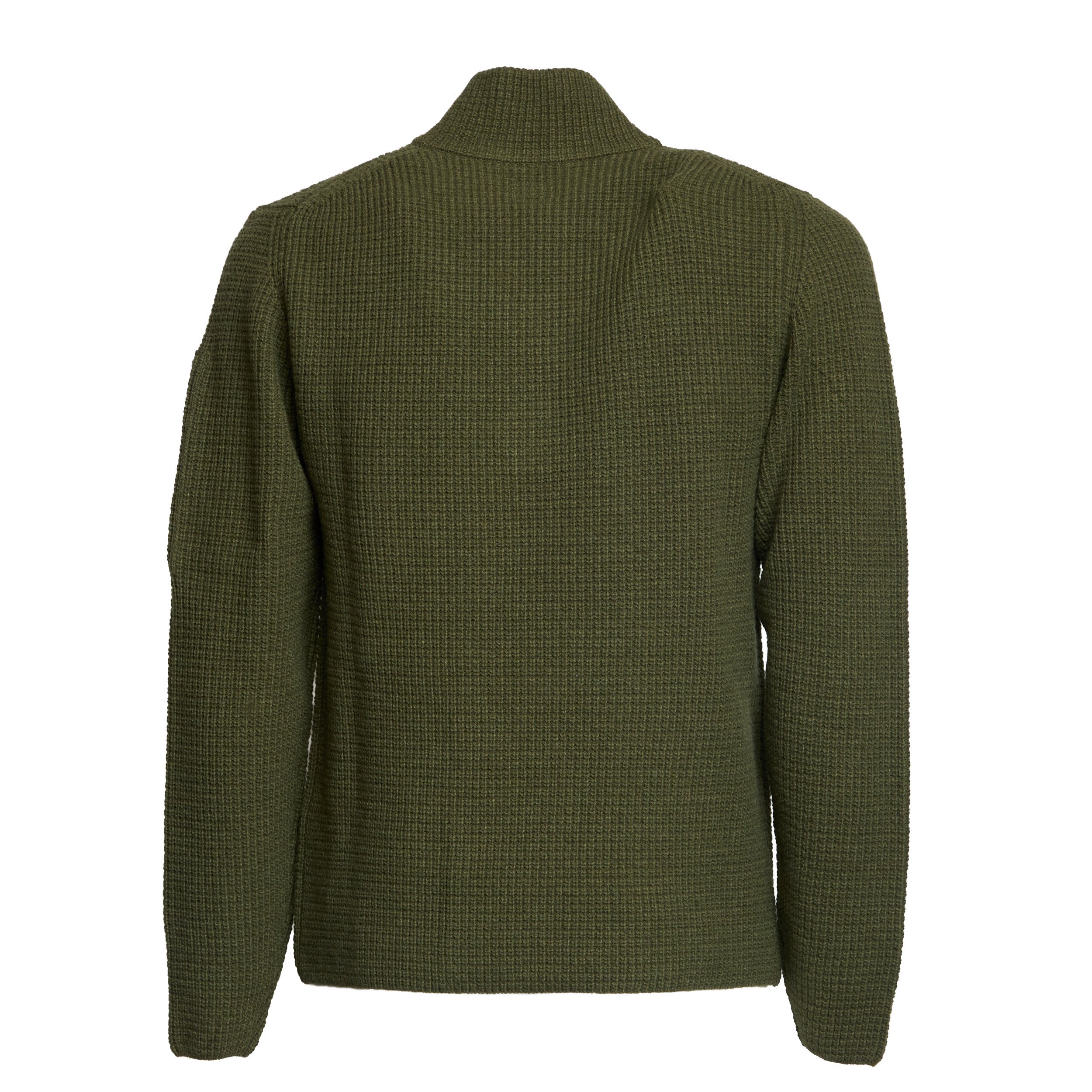 C.P. COMPANY Polo Collar Sweater in Lambswool - Regular Fit