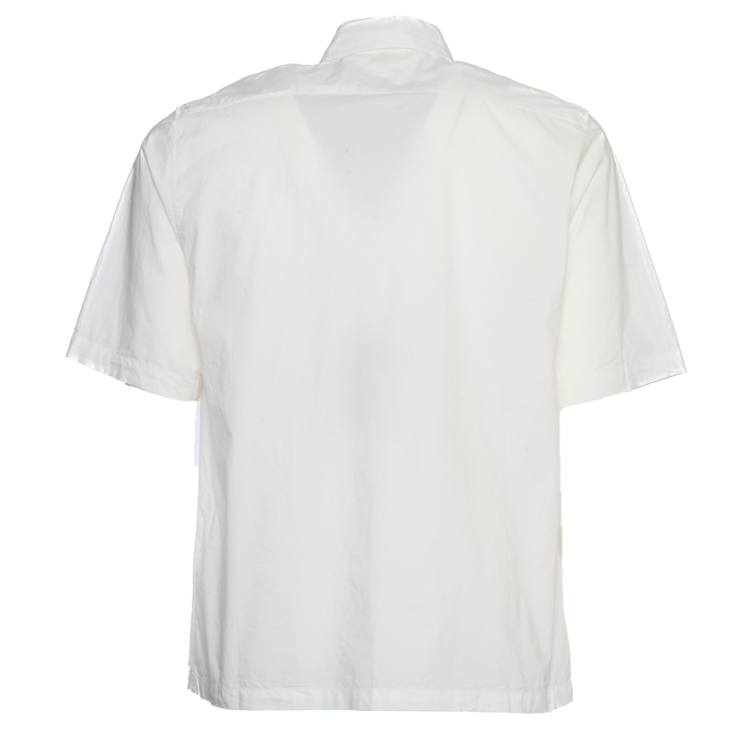 C.P. COMPANY Short Sleeve Popeline Shirt for Men