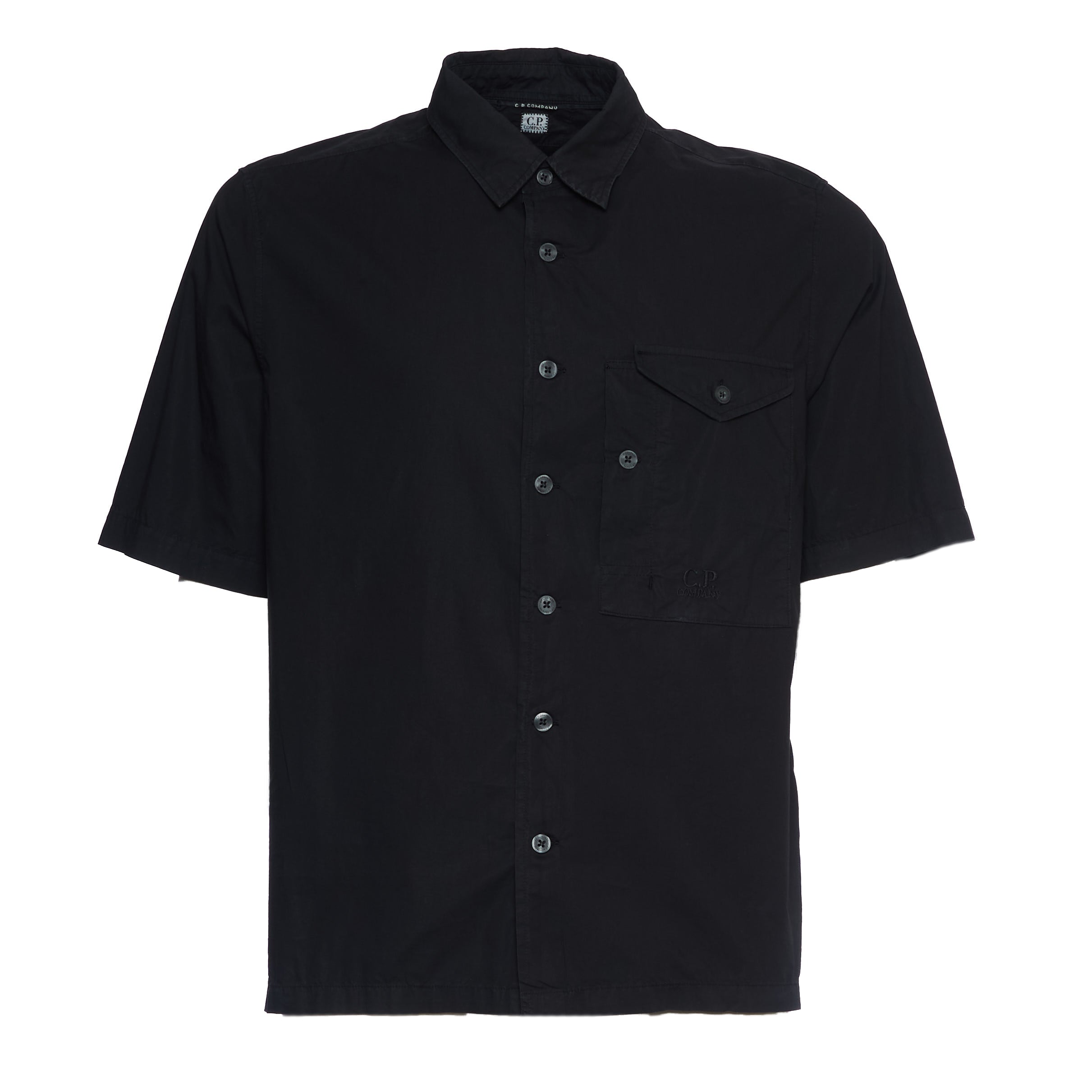C.P. COMPANY Classic Short Sleeve Popeline Shirt