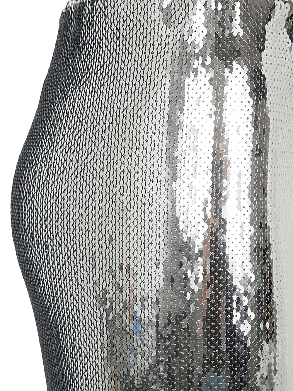 N21 Sleek Metallic Pencil Skirt