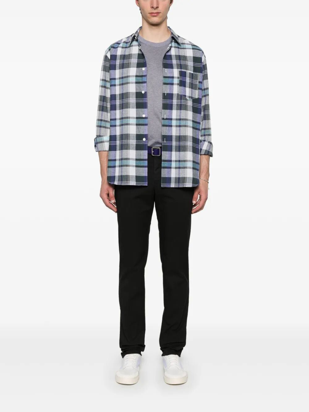 PAUL & SHARK Logo Patch Cotton T-Shirt for Men - SS25 Collection