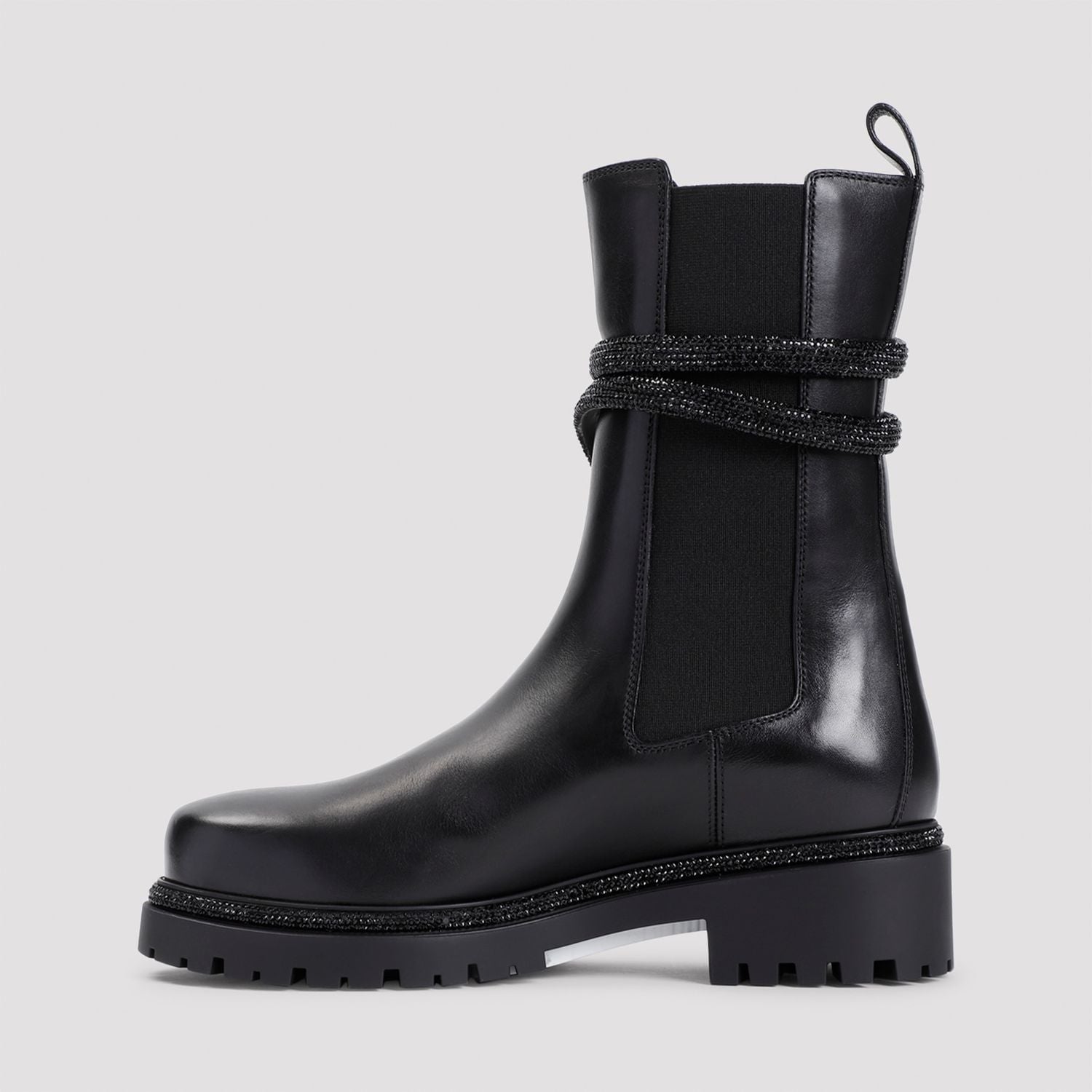 RENE CAOVILLA Wrap Around Leather Boots for Women - FW24