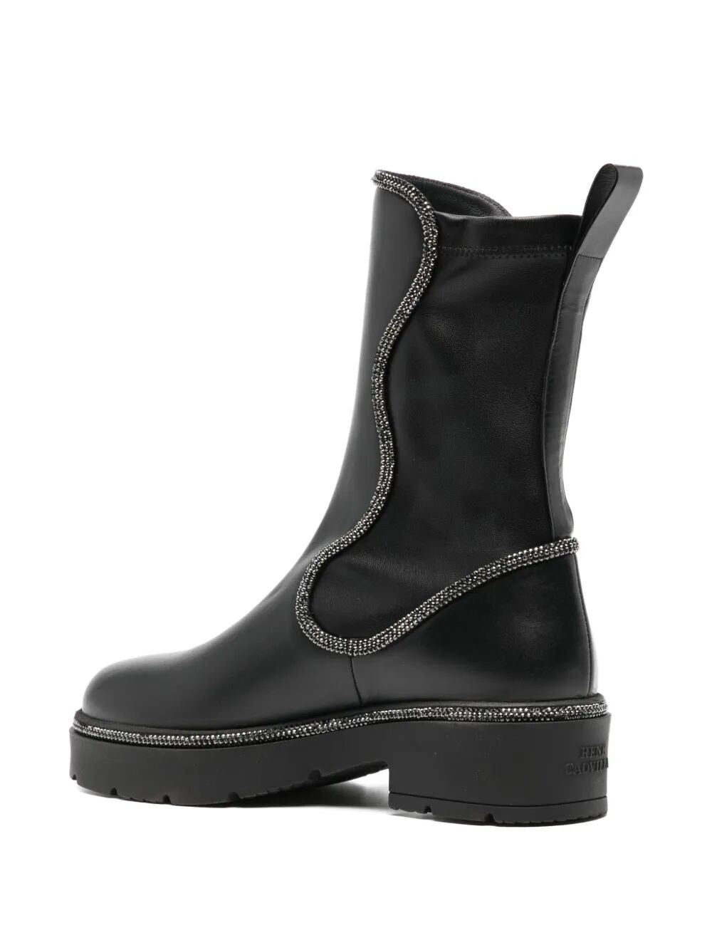 RENE CAOVILLA Rhinestone Embellished Women's Boots