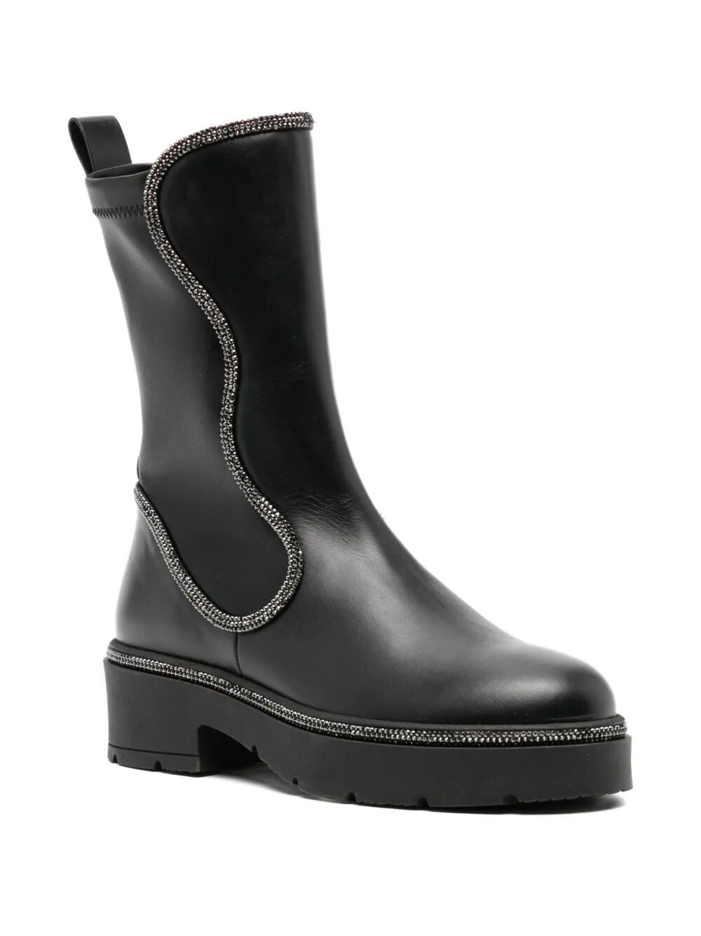 RENE CAOVILLA Rhinestone Embellished Women's Boots