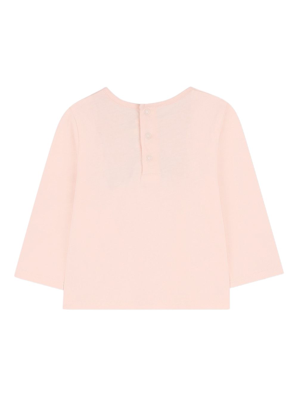 CHLOÉ Logo Long Sleeve T-Shirt for Girls