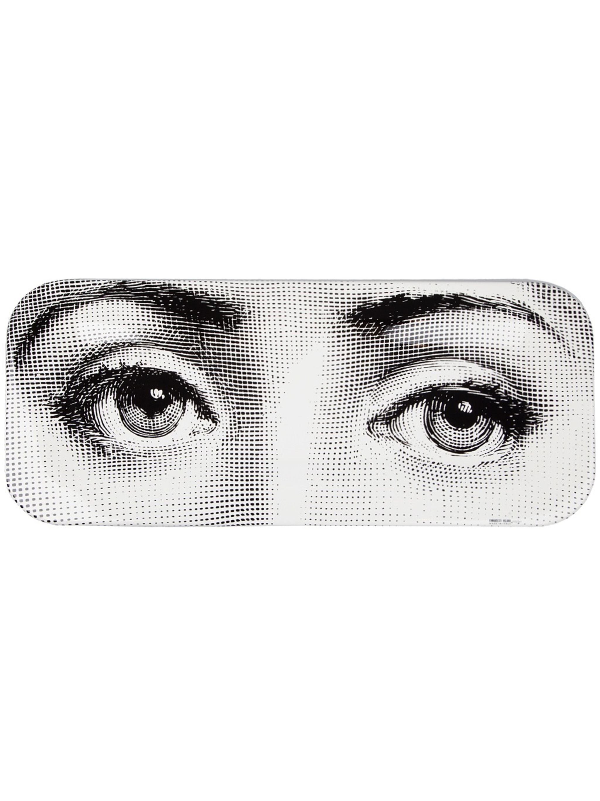 FORNASETTI Stylish Mini Eye Tray 25 x 60