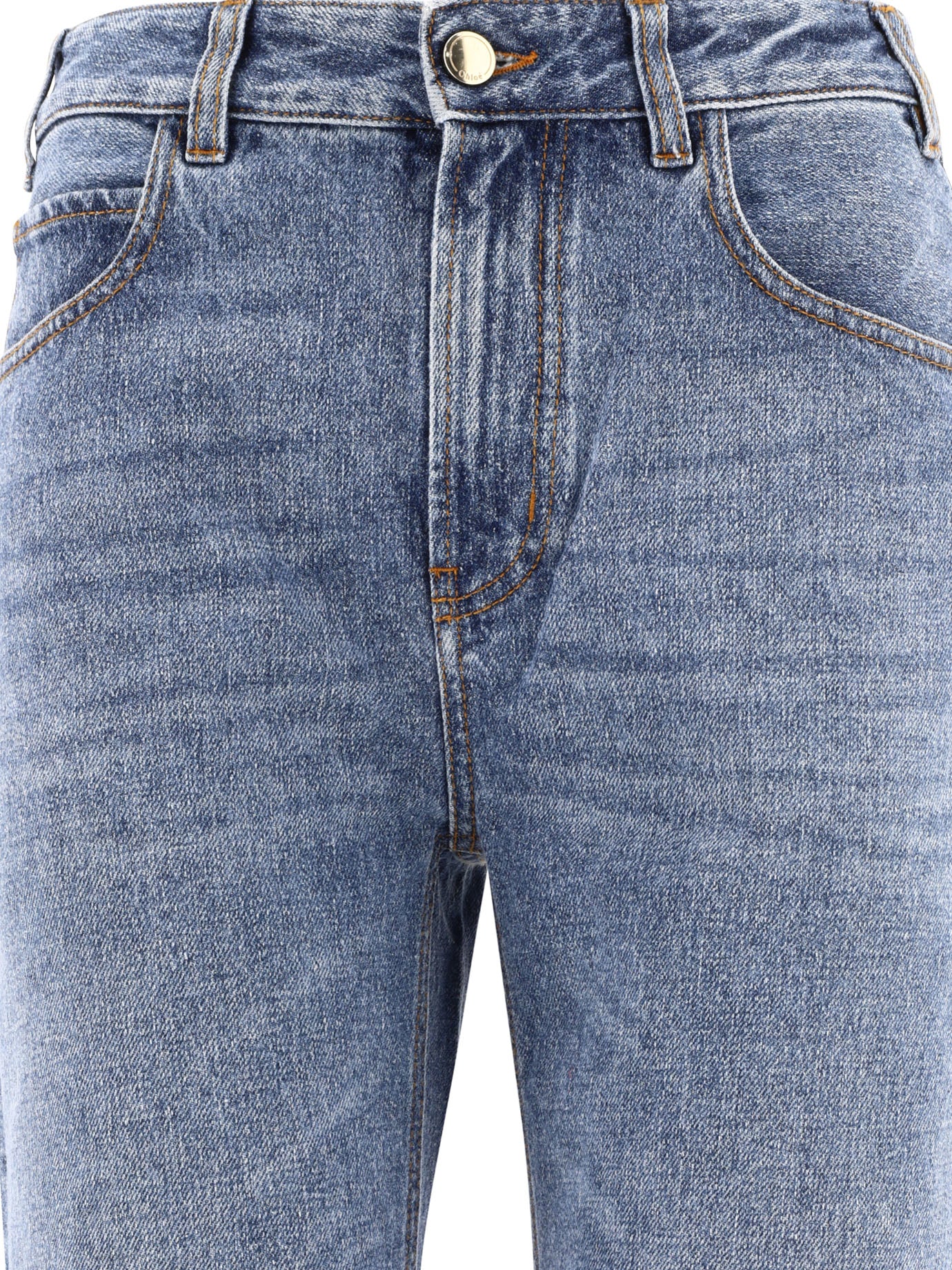 CHLOÉ Hemp High-Waisted Jeans for Women