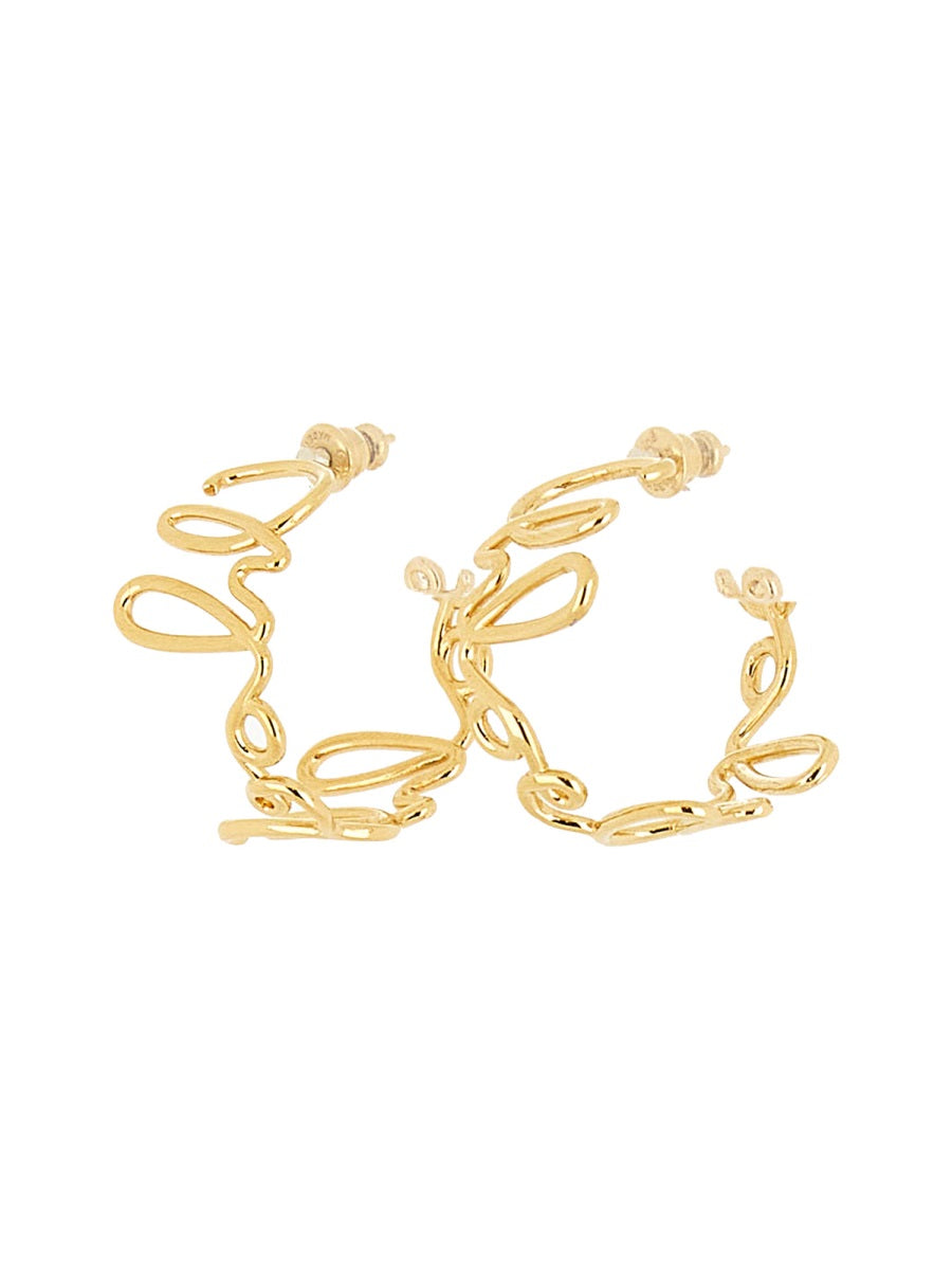 CHLOÉ Logo Mini Earrings