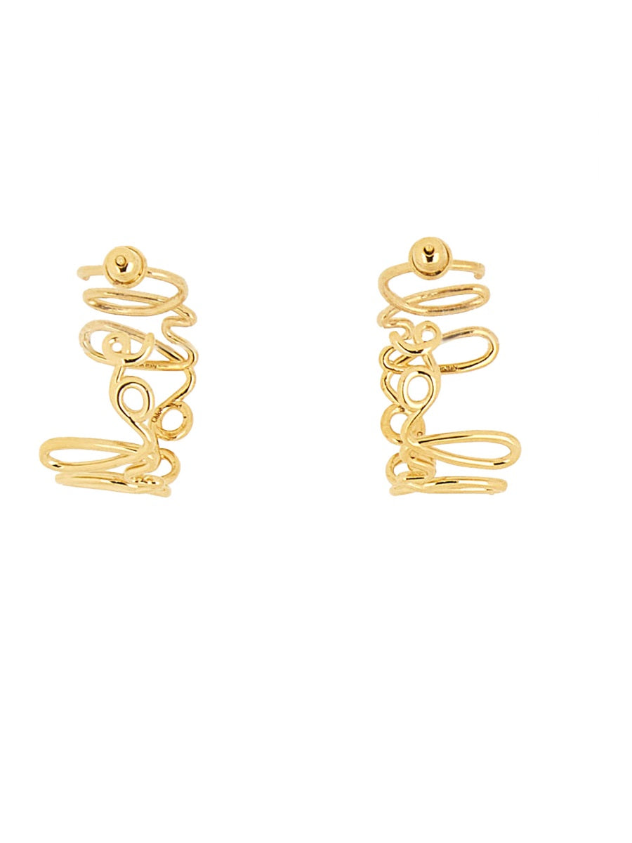 CHLOÉ Logo Mini Earrings