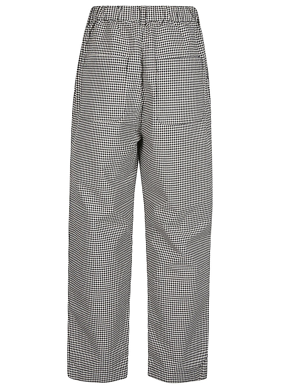 SARAHWEAR Women's Gingham Cotton Trousers - SS24 Collection