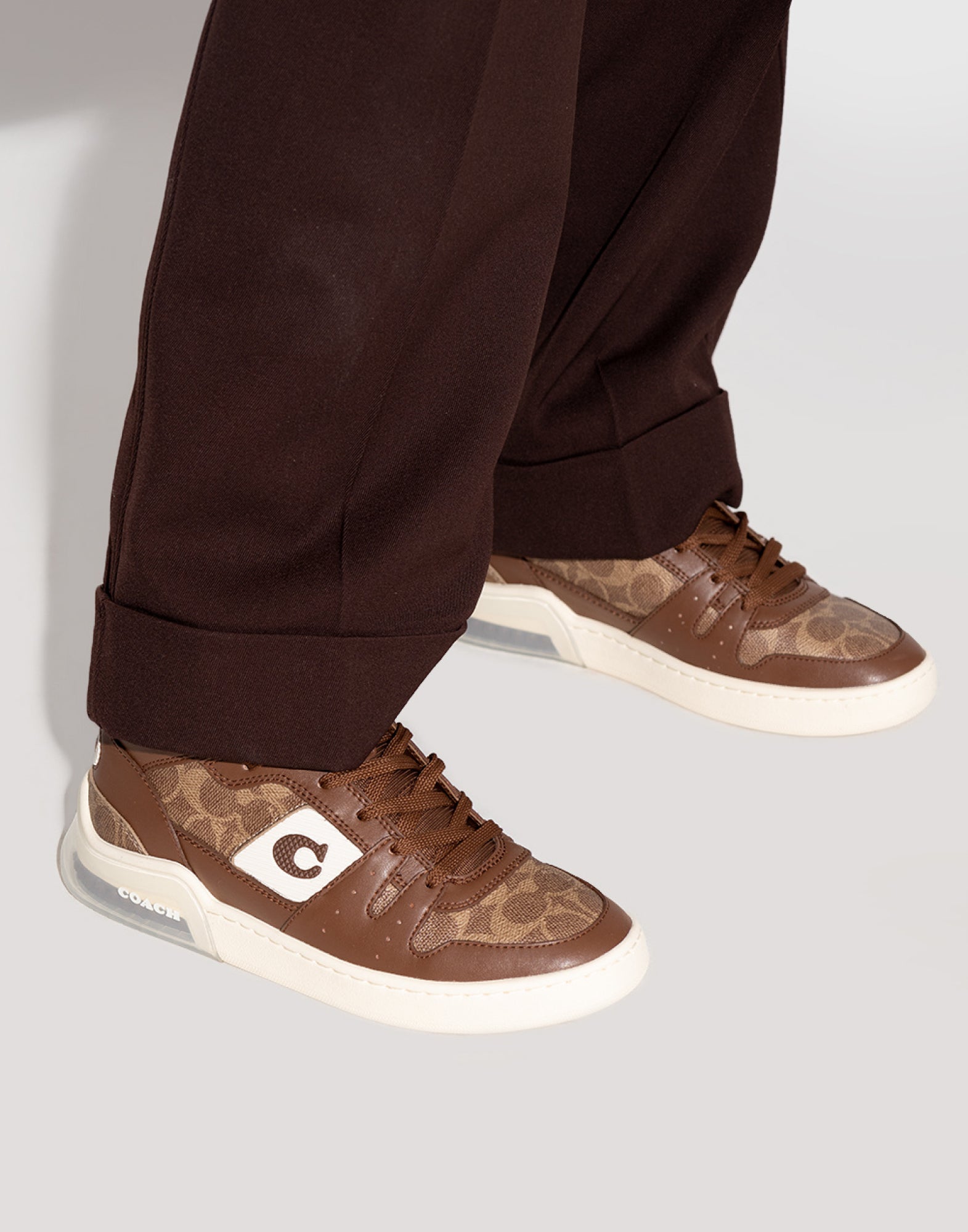 COACH High-Top Signature Sneakers for Men