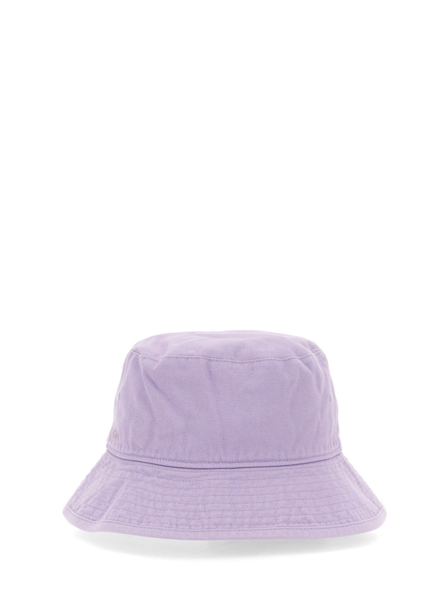 ACNE STUDIOS Cotton Bucket Hat with Contrast Stitching