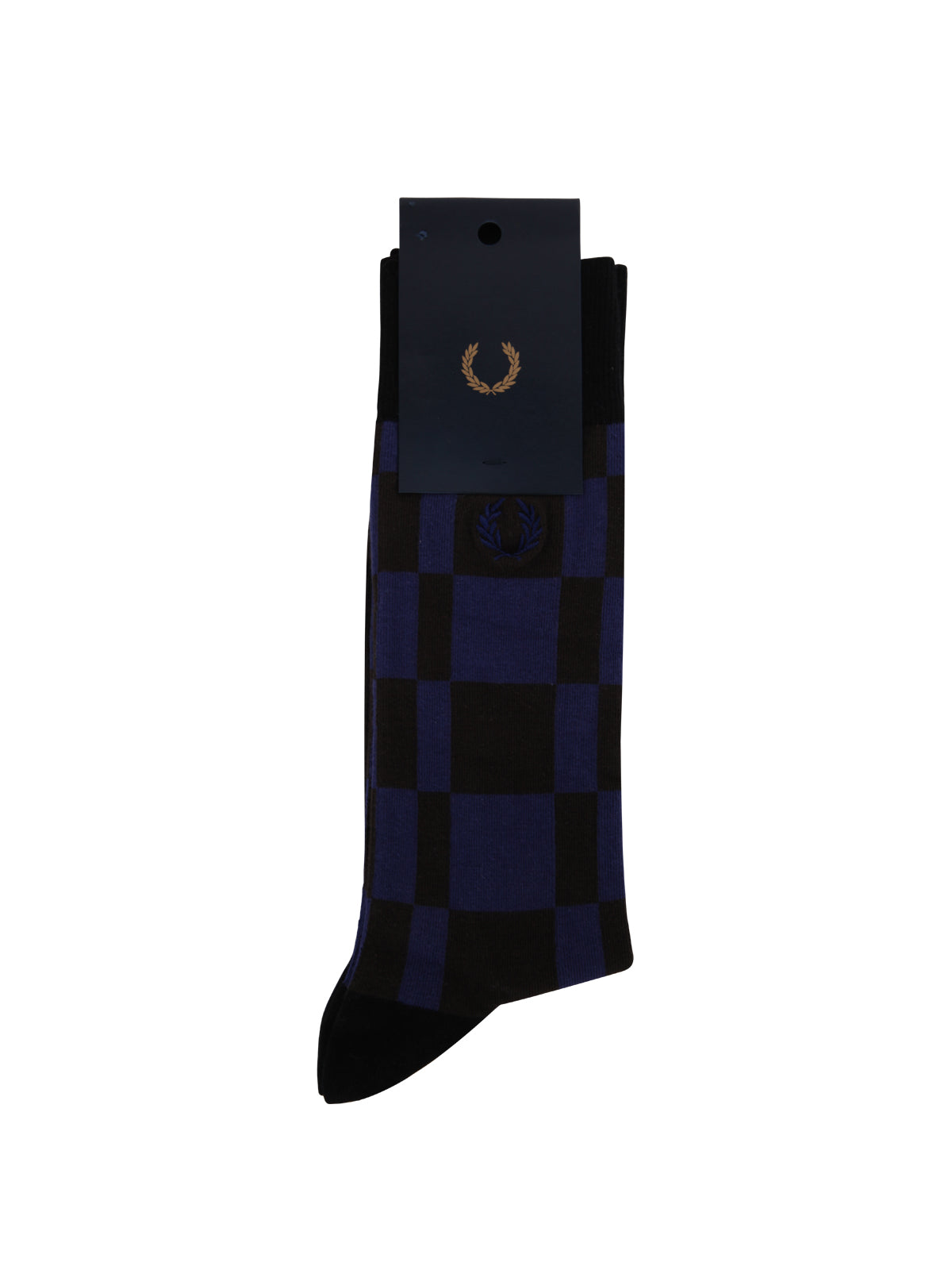 FRED PERRY Checkerboard Design Socks for Men