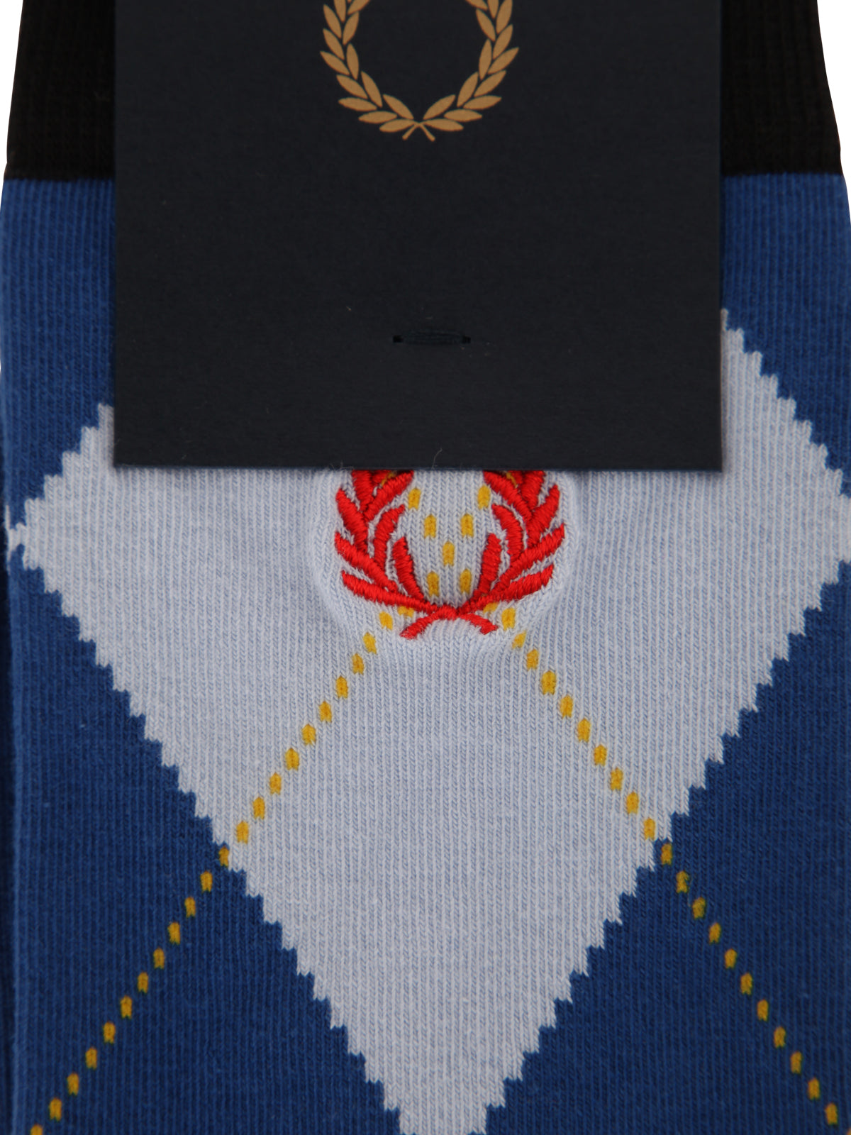 FRED PERRY Bold Argyle Mini Socks for Men