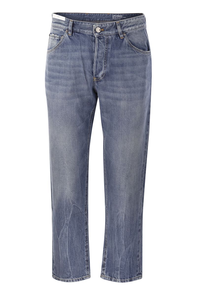 PT01 Rebel Straight-Leg Jeans
