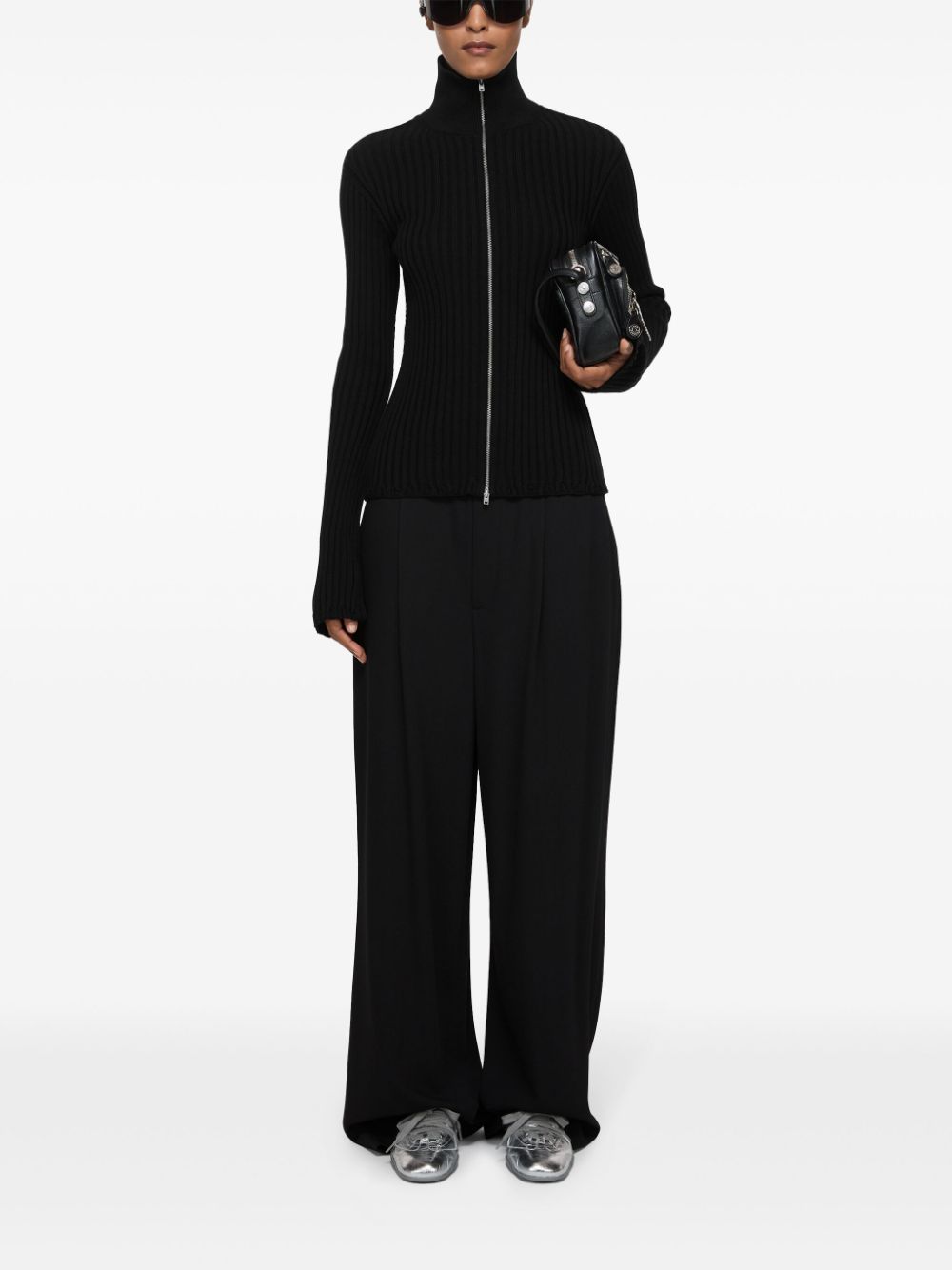 ACNE STUDIOS Unisex Zip-Up Cardigan - SS25