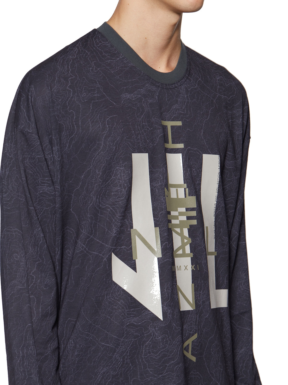 JULIUS NILØS Oversized Printed T-Shirt