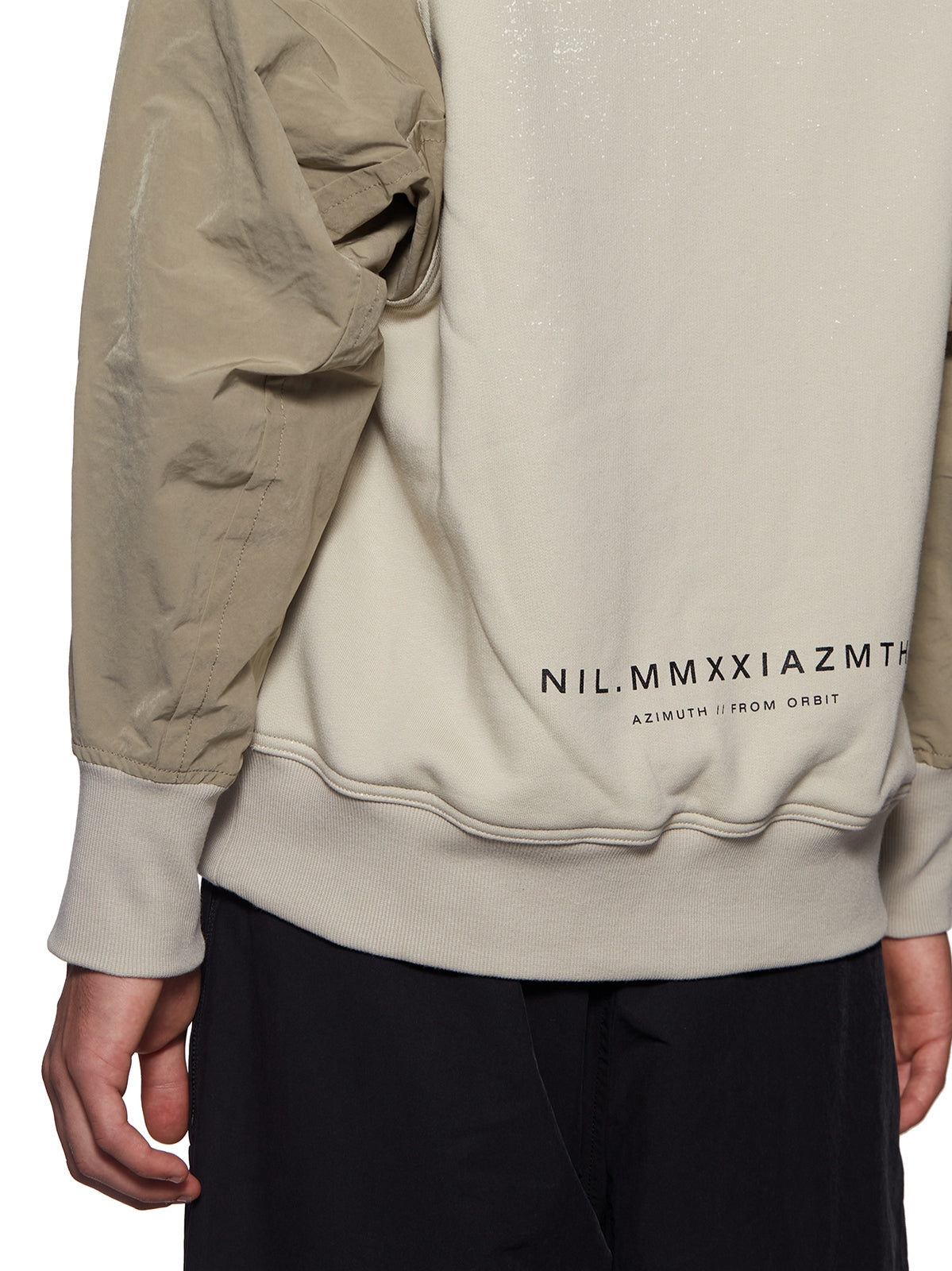 JULIUS NILØS Oversized Cotton Sweatshirt - Size 3
