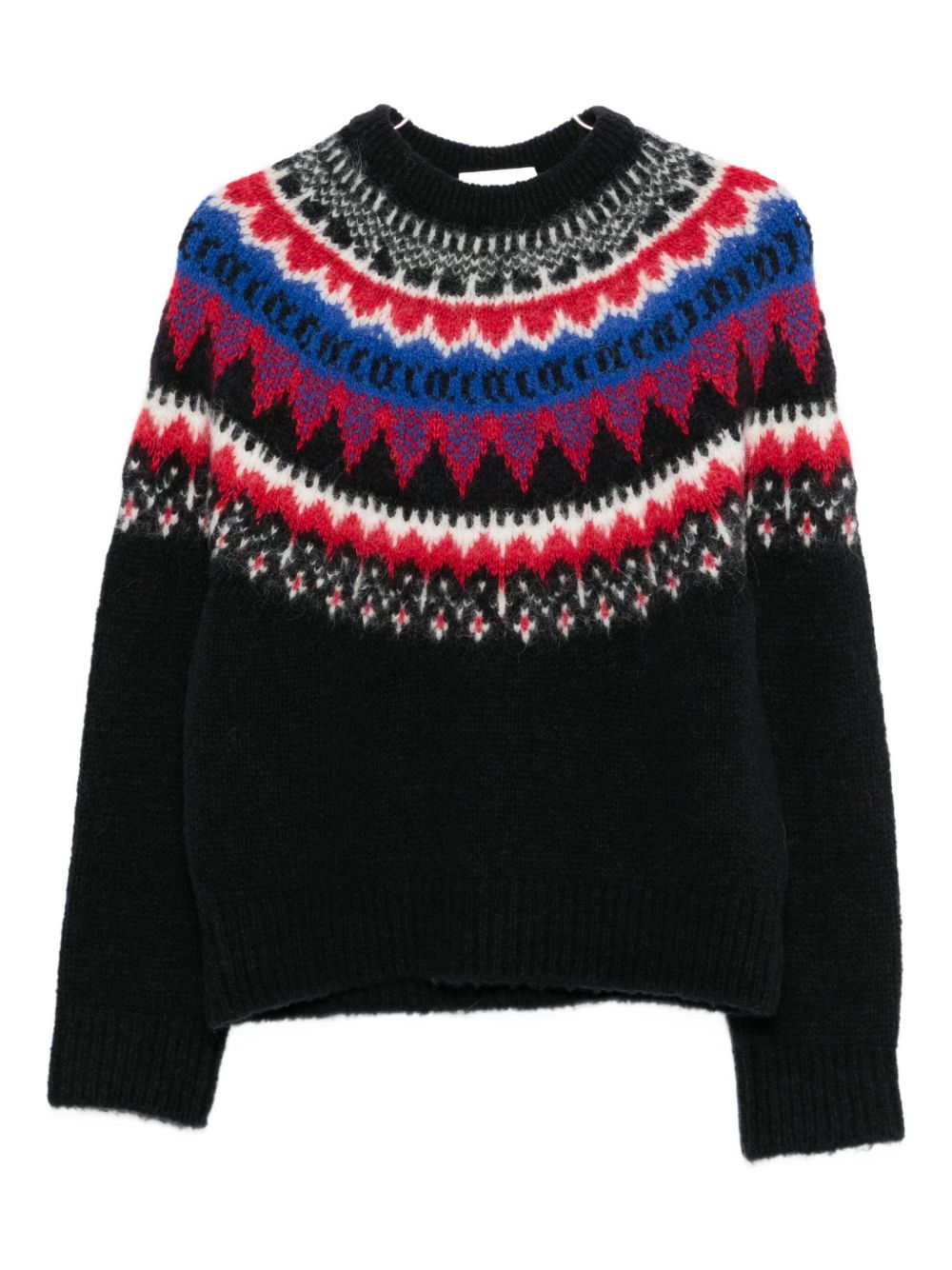 CLOSED Wool Crewneck Jumper with Long Raglan Sleeves