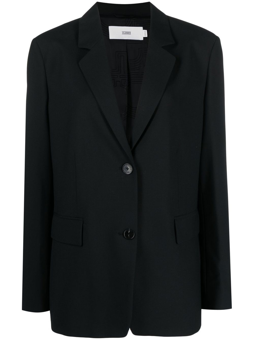 CLOSED Wool Blend Single-Breasted Jacket