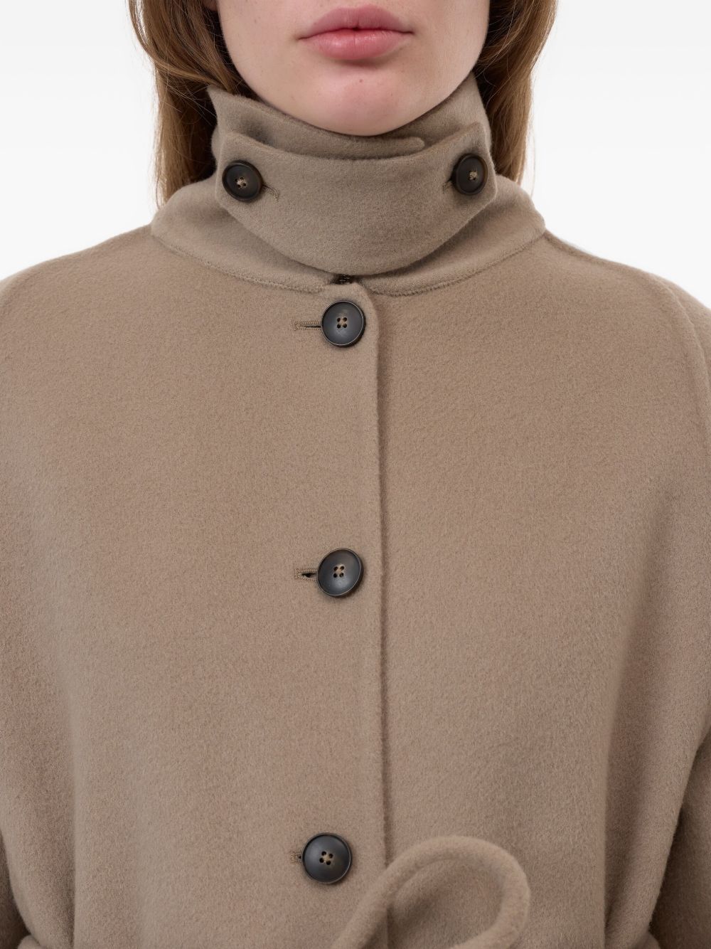CLOSED Wool Belted Jacket - FW25 Women's Outerwear