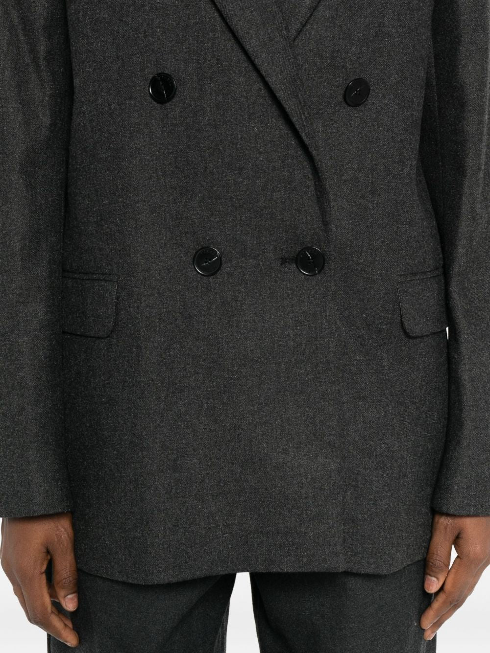 CLOSED Wool Blend Double-Breasted Jacket