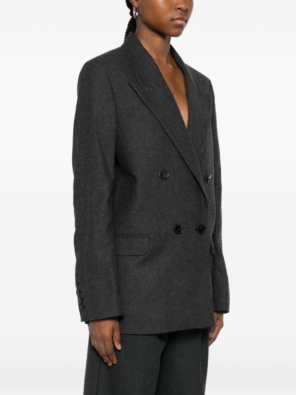 CLOSED Wool Blend Double-Breasted Jacket